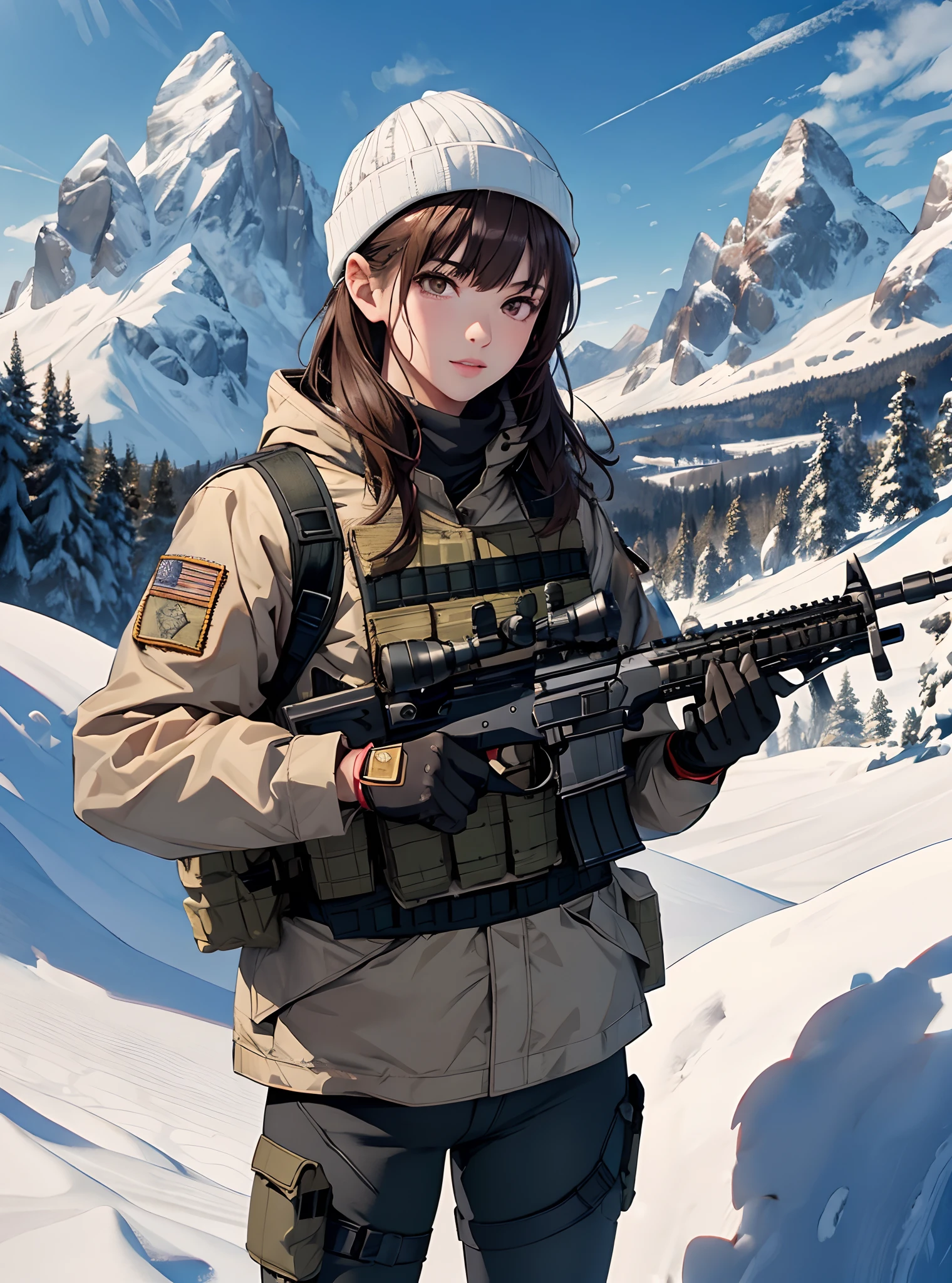female soldier