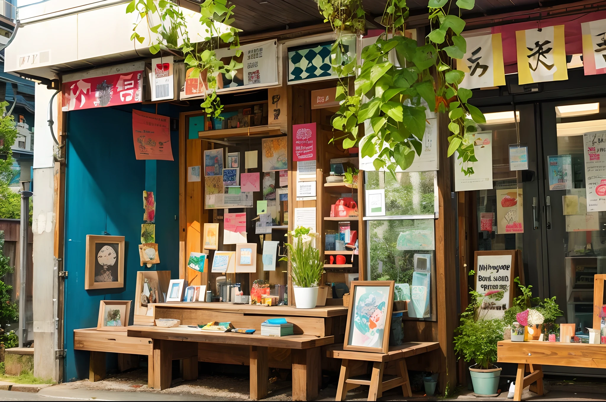 art gallery Shrines and temples catss macha Azuki Splatoon