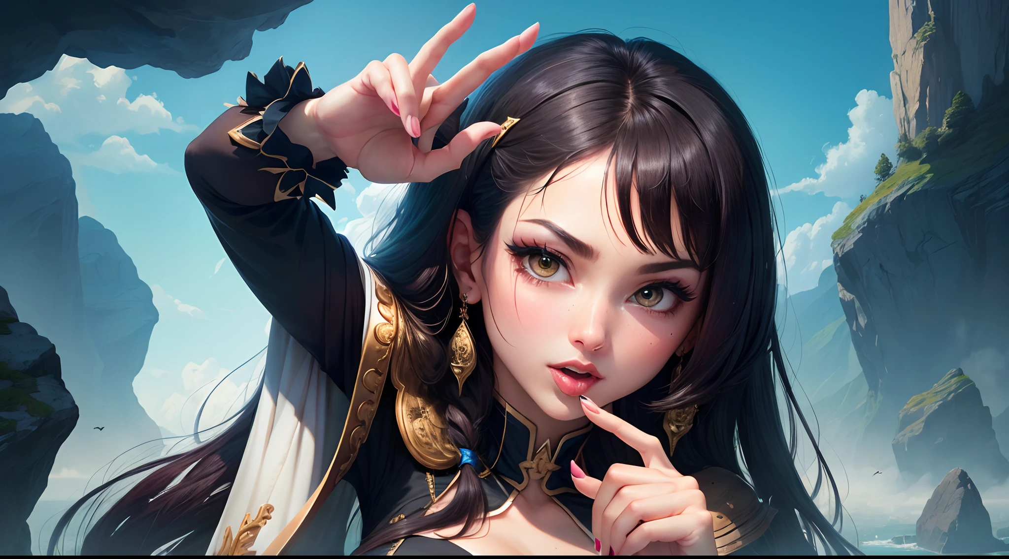Peak finger