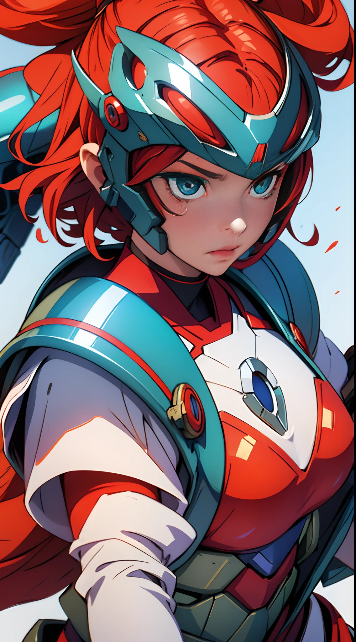 ((((masterpiece, best quality, high resolution)))), Extremely detailed 8K, 1 female, (Pokemon trainer May) wearing a futuristic Pokemon Trainer Gear, (Ultra HD, Ultra-detailed, Highly detailed, Highly realistic, Ultra-realistic, photograph realistic), (1girl:1.5), (Realistic Hair), (dynamic poses), facing at camera, looking at viewer, (a serious focus face), (regular eyes, sharp eyes), (perky breasts:1.2), (beautiful detailed face, beautiful detailed eyes), (dynamic pose), glow, (sunbeam, sunlight), ((cowboy shot)), on the journey background, seductive, EnvyBetterHands LoCon,