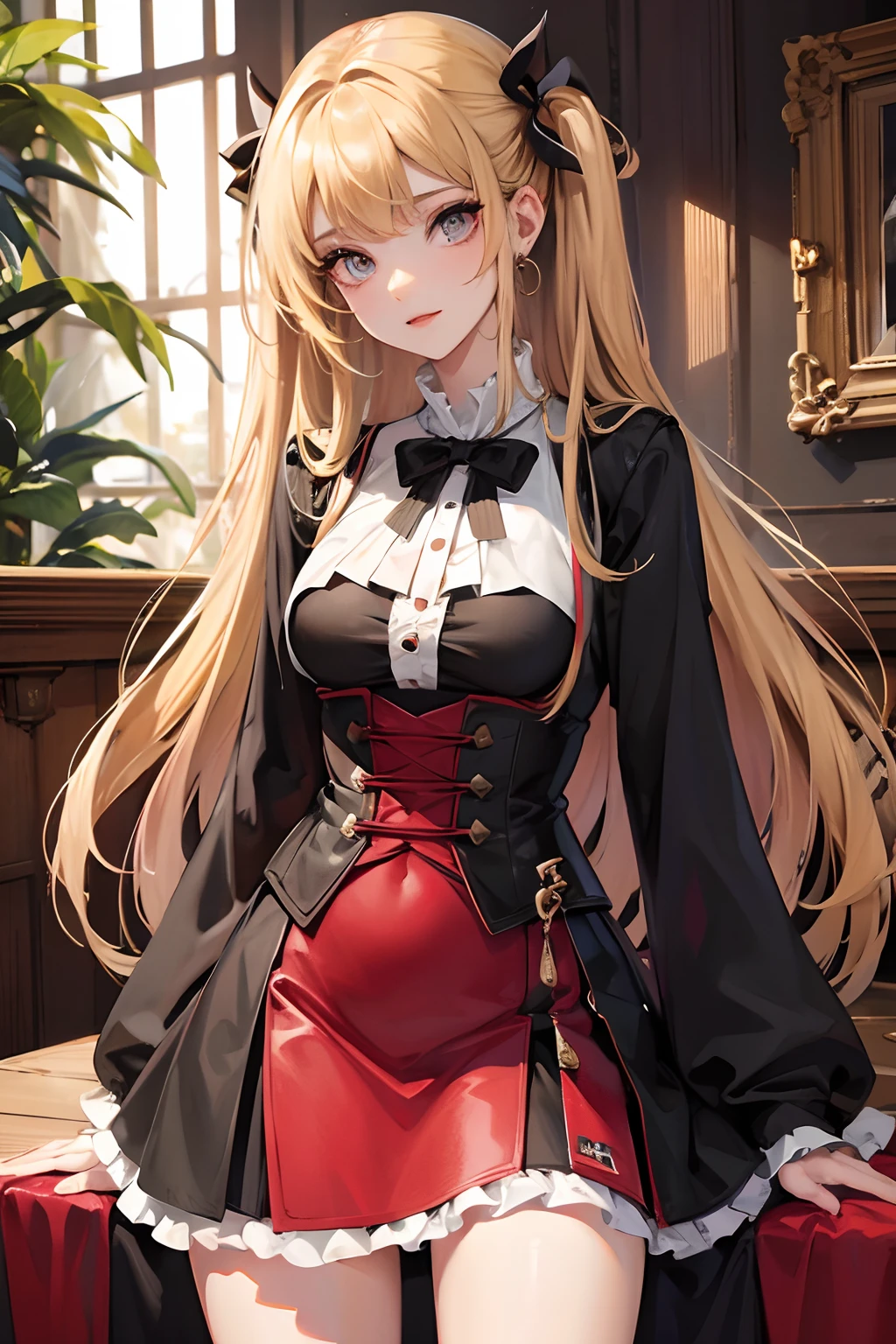 (masterpiece, best quality), 1girl, outfit-MUvampire