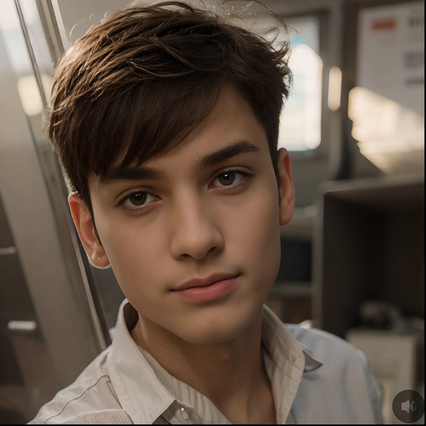 Realistic smart boy