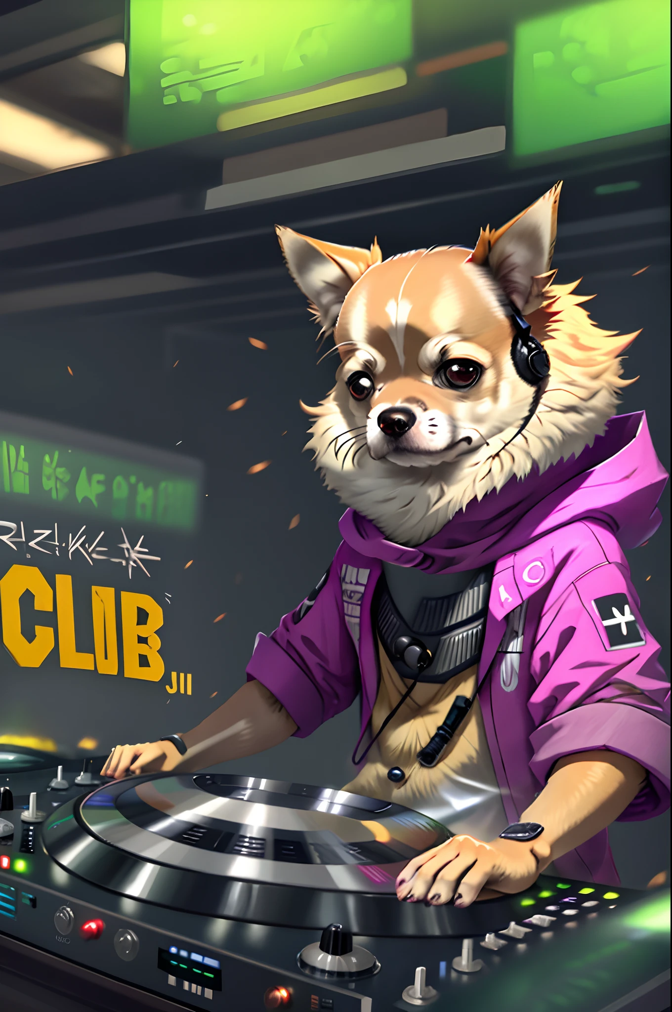 Chihuahua DJ
club