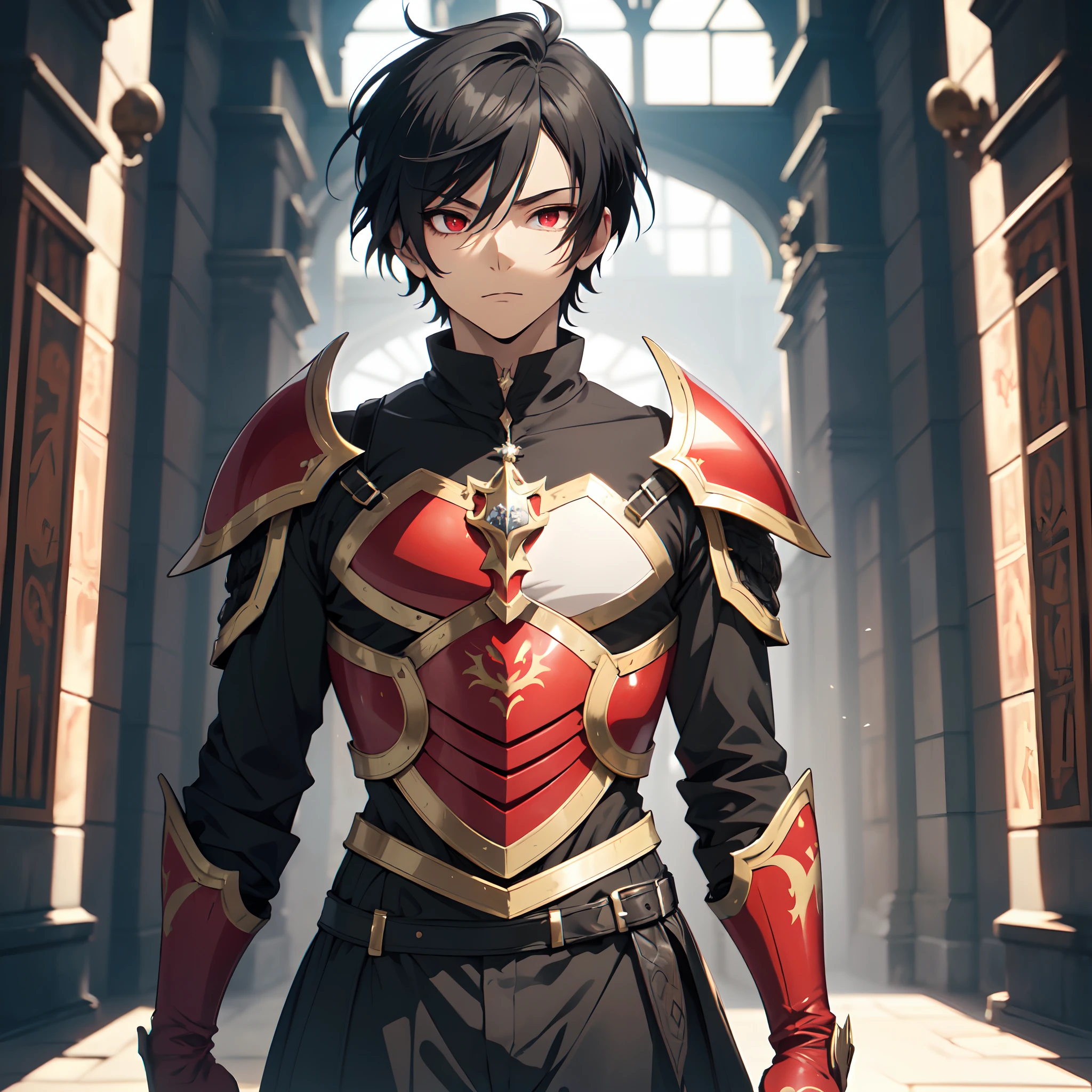 128K Ultra High Definition,
128K Ultra High Quality,
128K Ultra High Resolution,
Best Definition,
Best Quality,
Best Resolution,
Perfectly Detailed,
Perfectly Designed,
Extremely Detailed,
Extremely Designed,
Hyper Detailed,
Hyper Definition,
Hyper Quality,
Hyper Resolution,
Masterpiece,
(((Anime))),
Body Shot,
(((Boy))),
Handsome,
Muscular Body,
(((Black Short Hair))),
(((Red Eyes))),
(((Hyper Detailed & Perfectly Designed With Ultra High Quality Red Warlord Armor))),
(((Inside Of Medieval Royal Palace Background Scenery))),