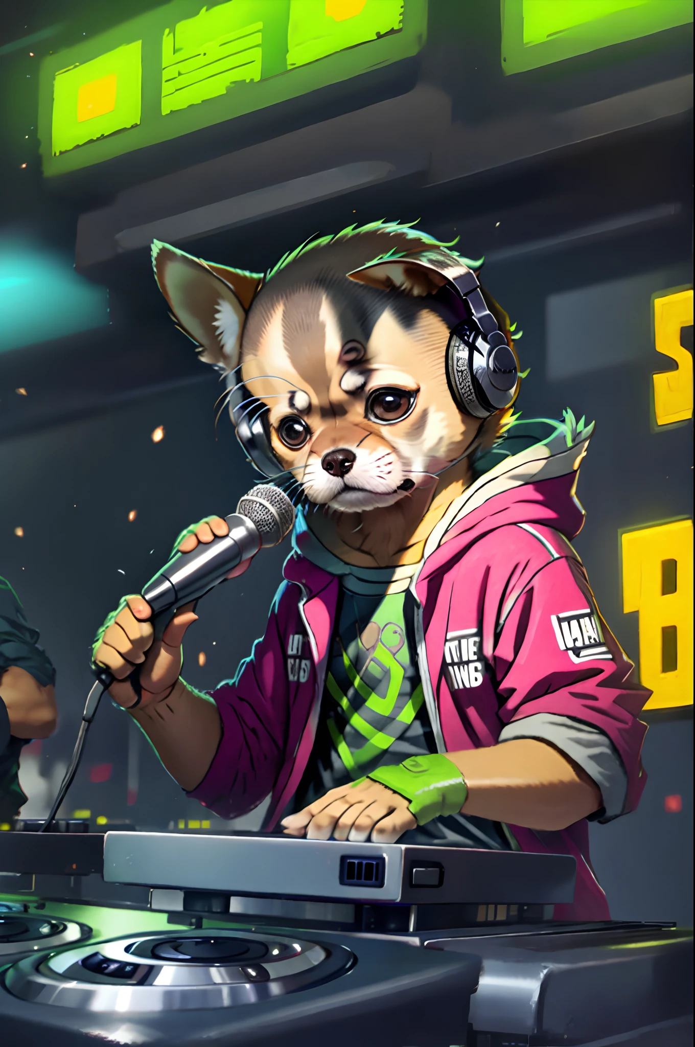 Chihuahua DJ
club