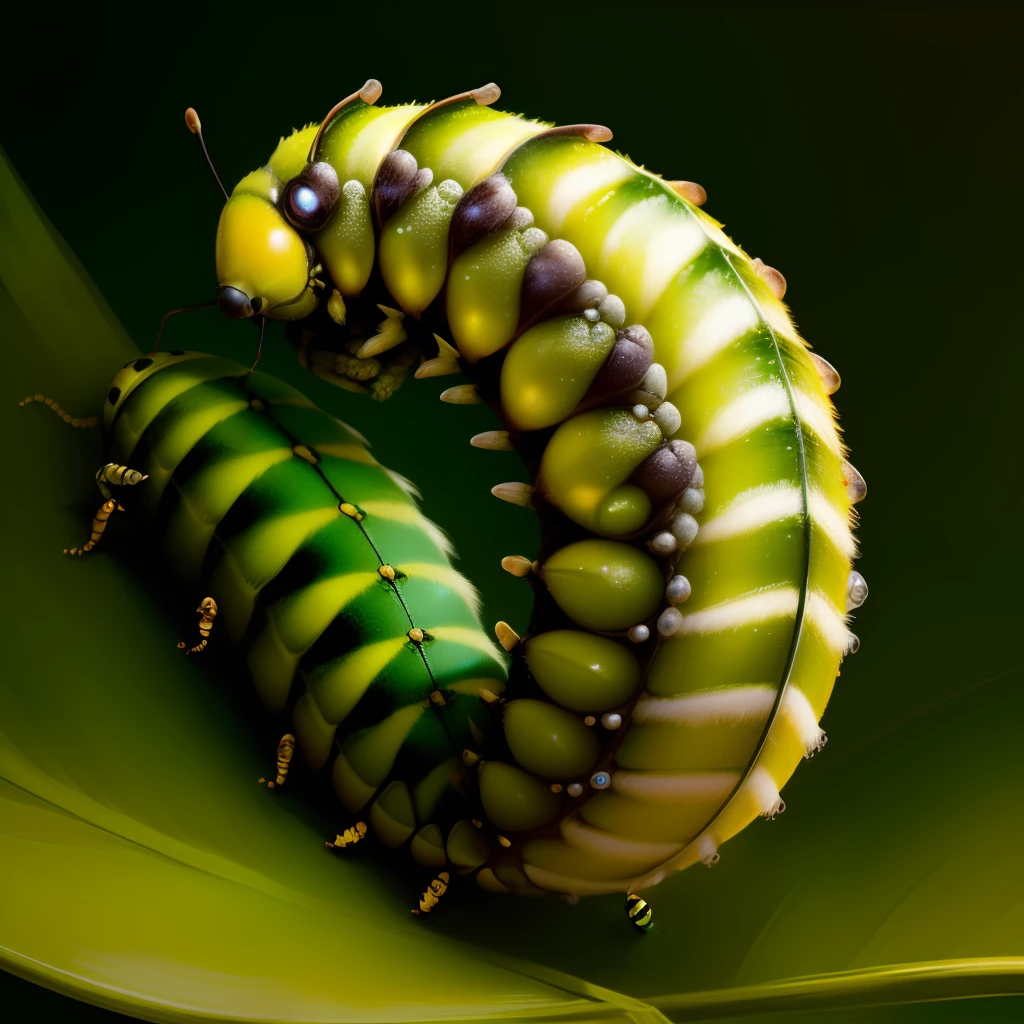 Caterpillar anthropomorphism
