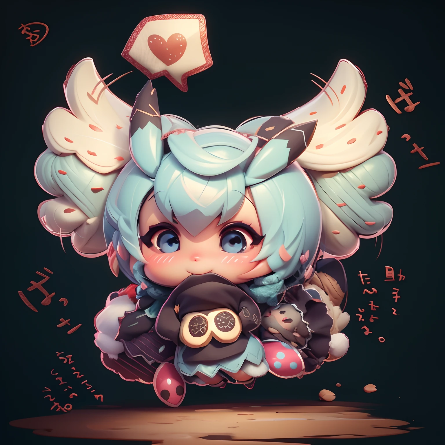 Chica de anime acostada sobre una gran almohada blanca con un fondo negro, small curvy , Thicc, holding a pudica pose, Guweiz, The anime girl is crouching, loliikamimi, Anime estilo 3D, Anime CGI, Negao, Ahegao, Anime Moe Artstyle, Estilo CGI de anime
