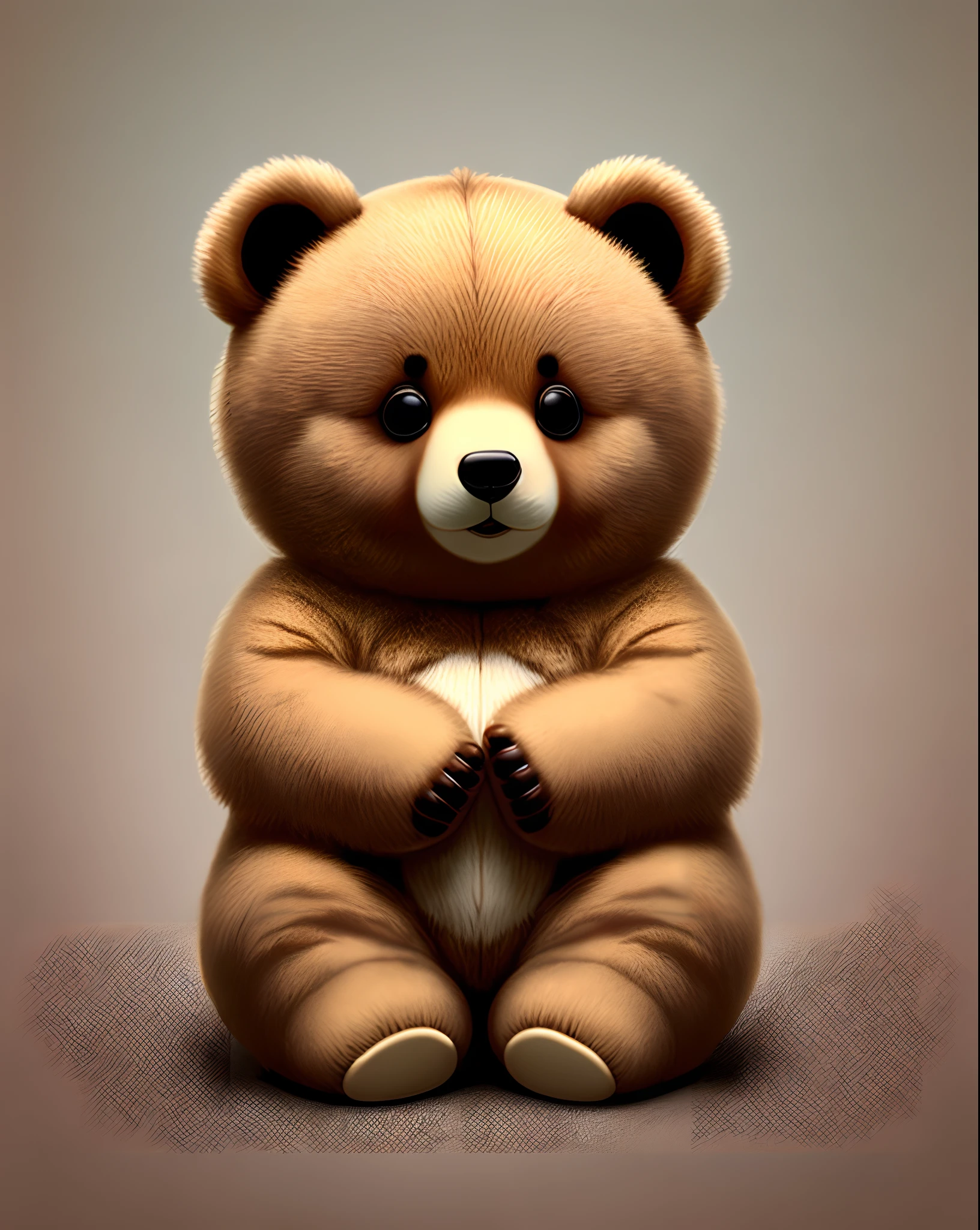 bear、cute little