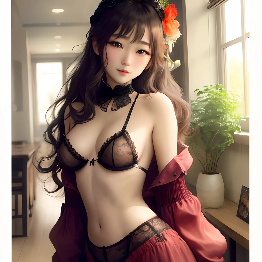 lascivious、エロ、a beauty girl