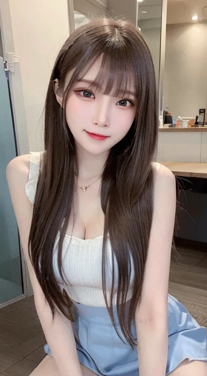 8K、High definition、ultra detail、Photoreal、High resolution、highest quality、Japanese beauty、best quality,フォトリアリスティックHigh resolution,cute woman,beautiful detailed eyes,beautiful detailed lips,smiling,laughing,cute type,enjoy,Joyful smile,magic moment,looking at the camera、Delicate system、happy look、dimples that stand out、random medium hairstyles、20th generation、
