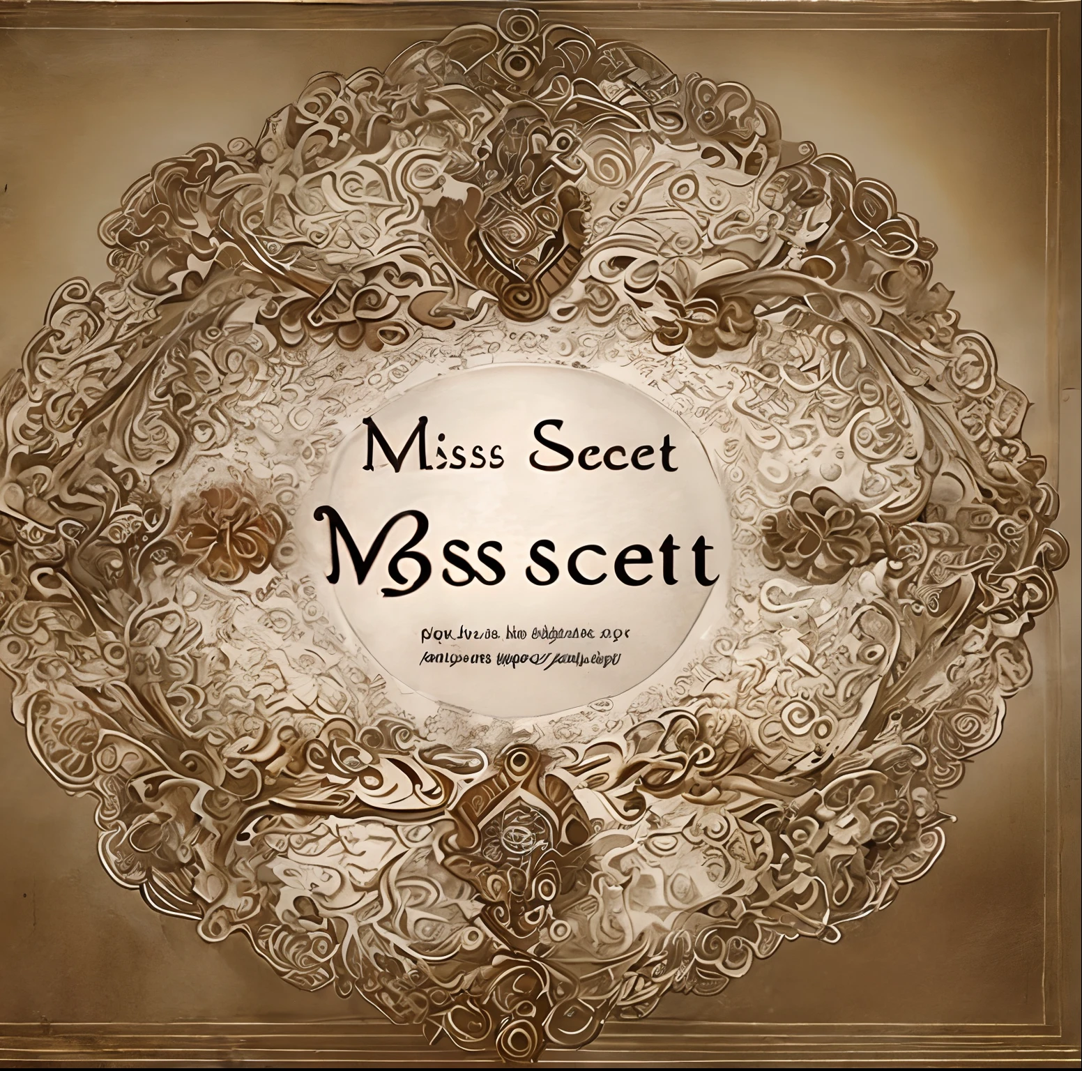 The image contains the words Miss Secret,Be a little more interesting,It reflects the different charm of women