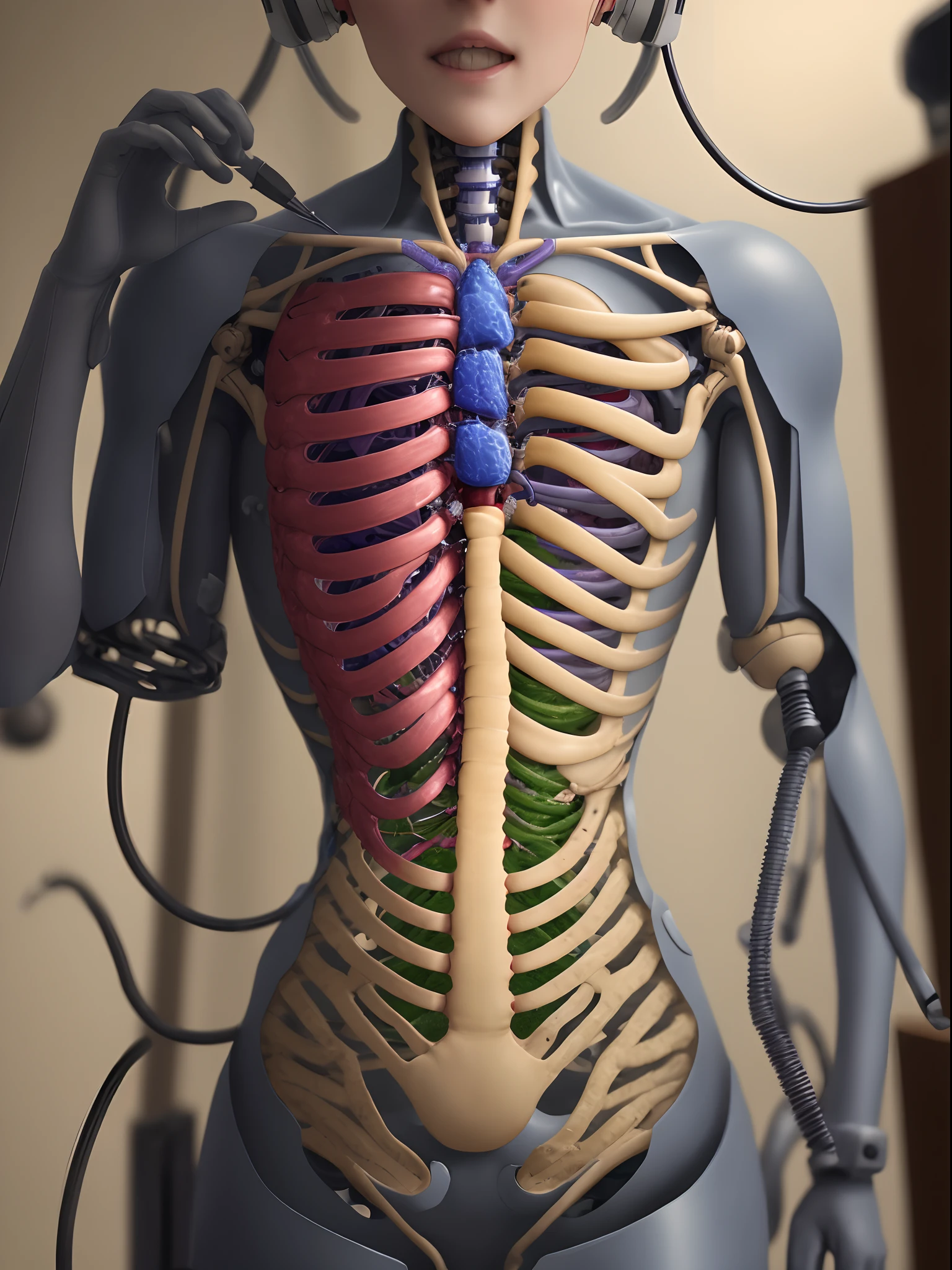 Dissect the medical human body