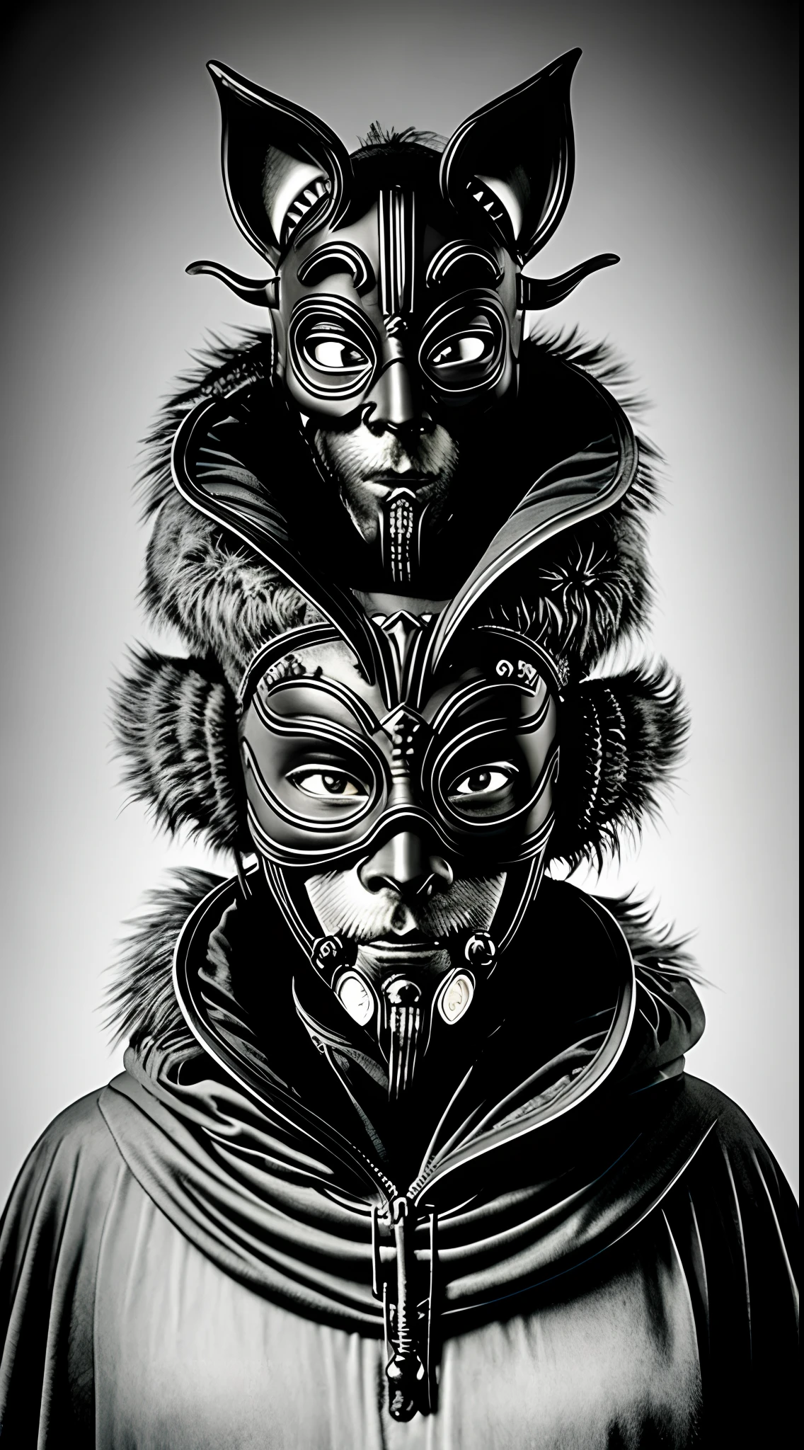 Plague mask、robe