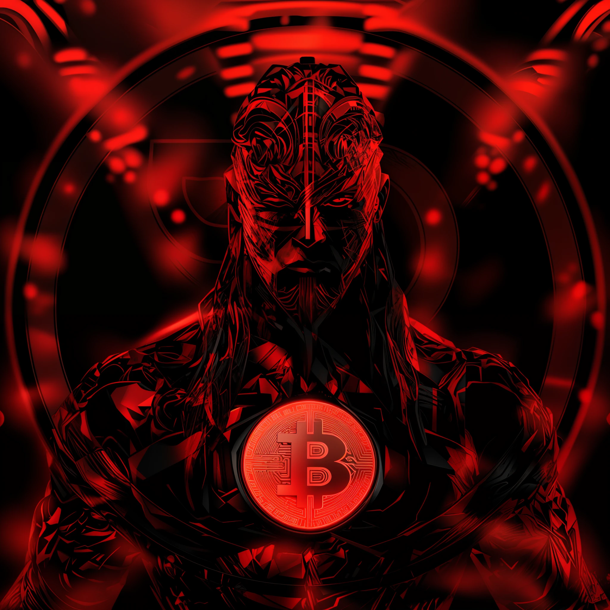 a close up of a red and black logo with a red border, ryuu, red on black, republic of gamer, rtx, raytrayced, /r/razer, red aura, realistoc, the band name is roborock, red atmosphere, red rim light, rgp artwork, redshift, runic, red magic, redsinski