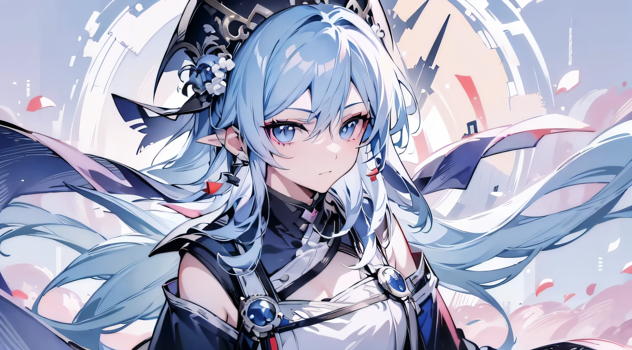 anime - style image of a woman with Hat and Dress in a field, Detailed Face high resolution face, best anime 4k konachan wallpaper, anime art wallpaper 8 k, anime art wallpaper 4k, anime art wallpaper 4 k, from arknights, 4 k manga wallpaper, anime style 4 k, anime wallpaper 4k, 4k anime wallpaper, anime wallpaper 4 k