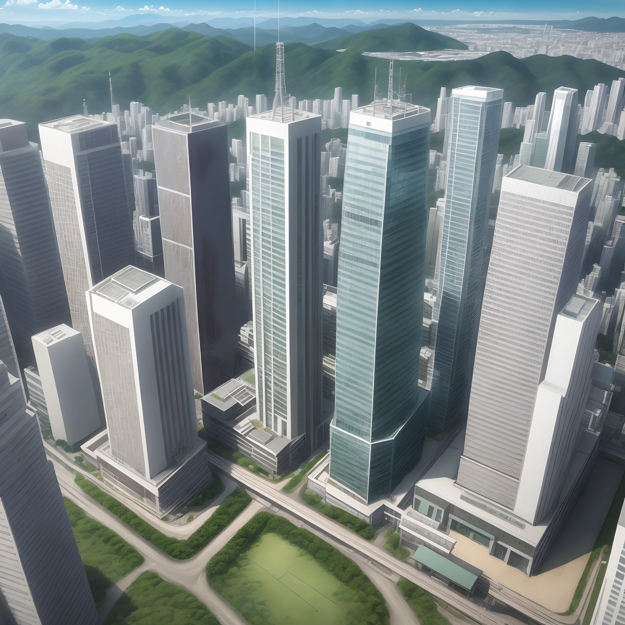 A complex of tower condominiums and commercial facilities directly connected to Shinseto Station