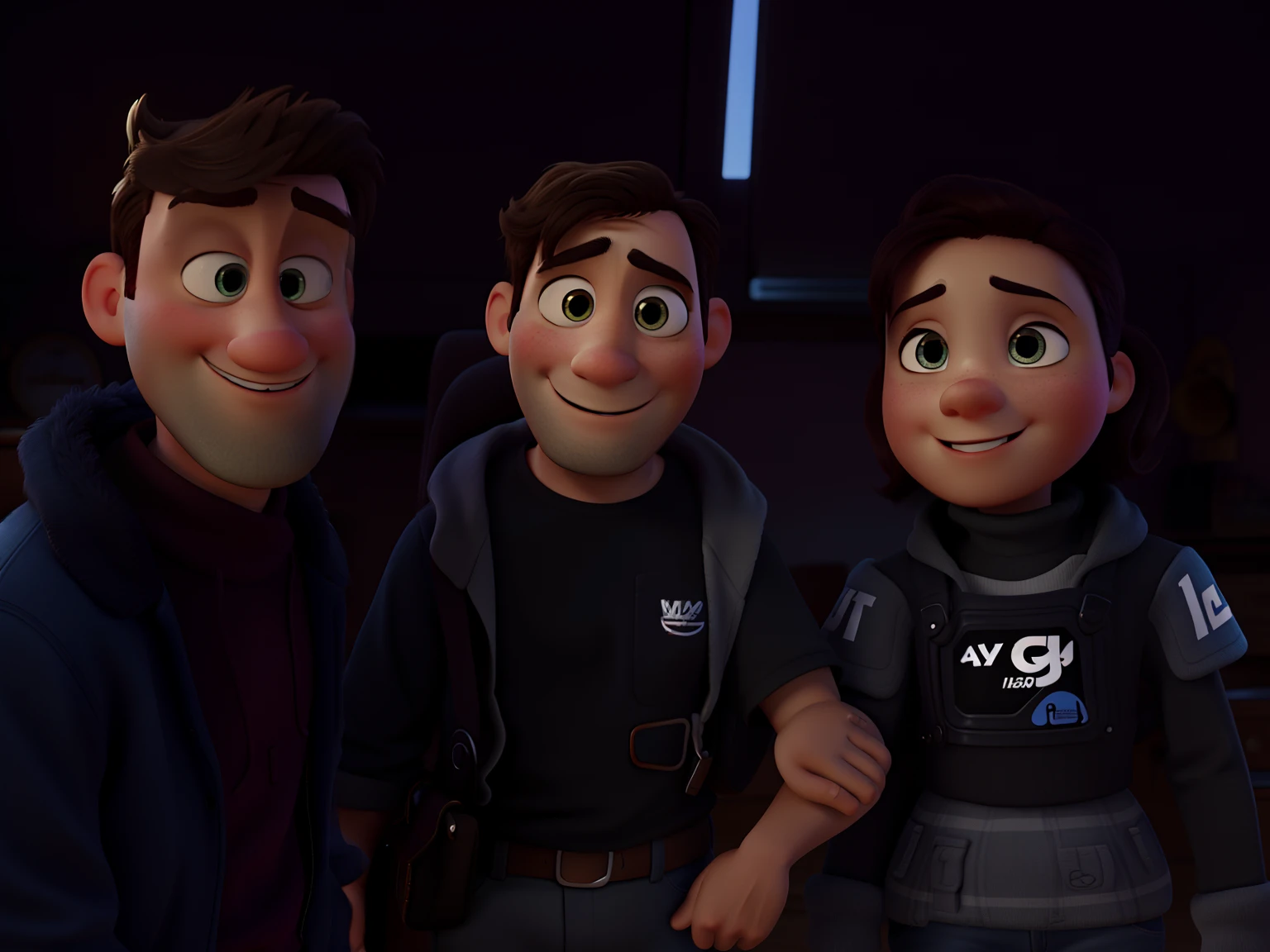 High-definition Pixar style