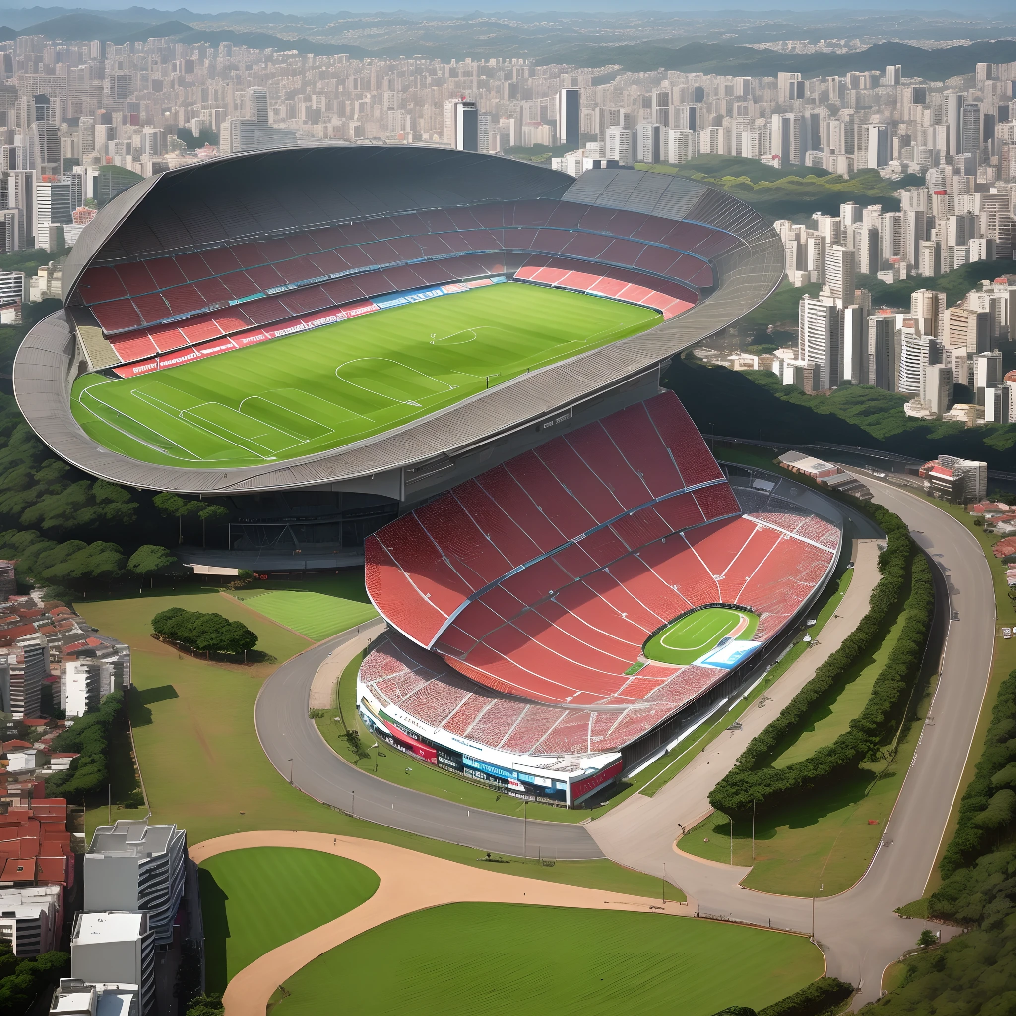 plano de fundo, Sao Paulo Fc, Morumbi