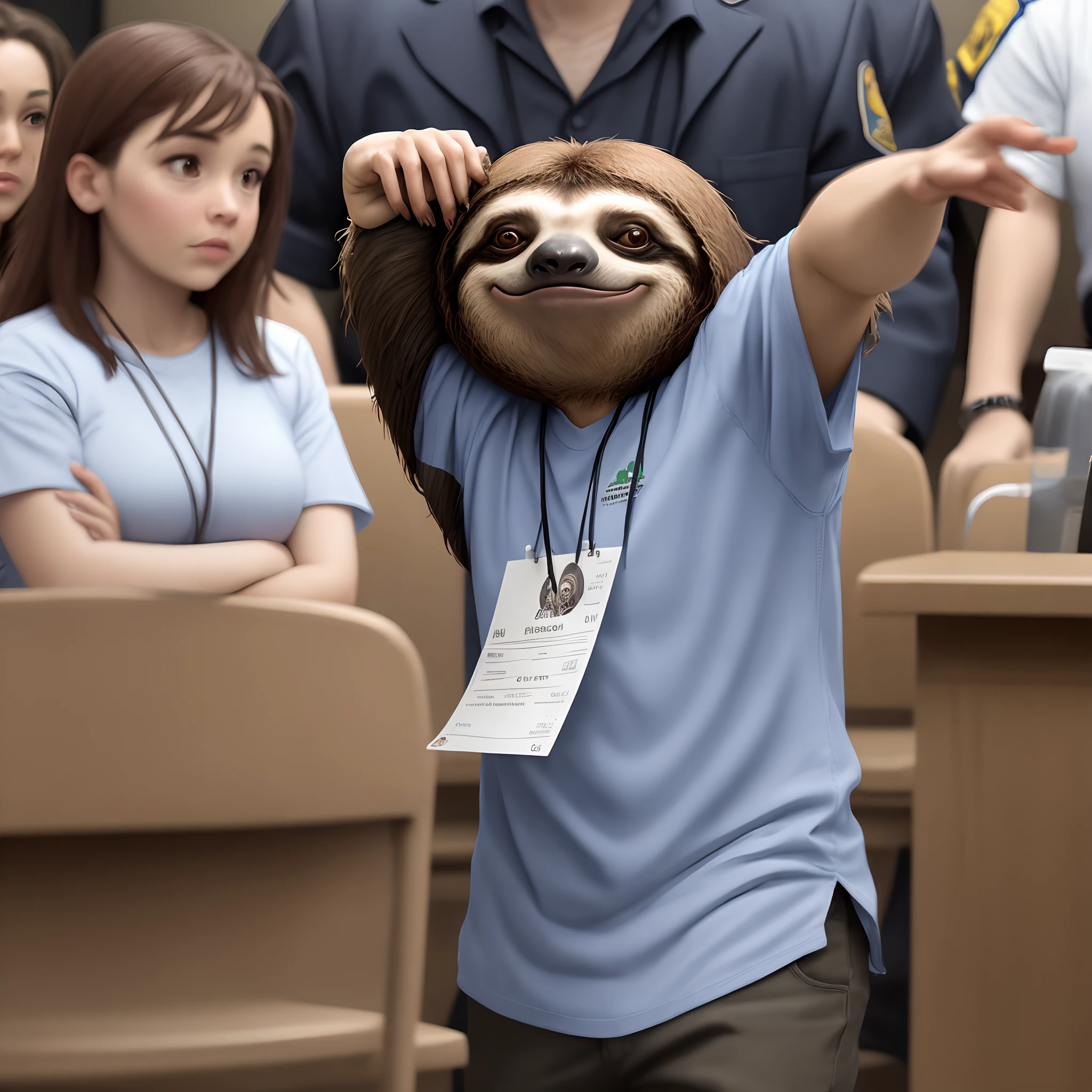 Did the sloth from Hialeah Florida in court