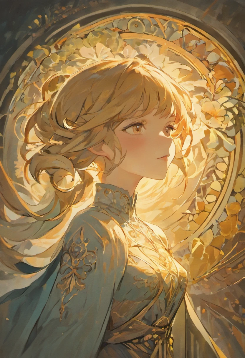 (evil smile:1.1,Contemporary art:1.1,by Alfons Mucha,backlighting:1.1,best quality,ultra-detailed,realistic)
A girl with an evil smile standing confidently in a dark room, illuminated by a soft backlight. Her smile is mischievous and captivating, with a hint of wickedness. The art style of the image is reminiscent of the works of Alfons Mucha, with intricate details and flowing lines. The girl's expression is the focal point, highlighting her mysterious and alluring nature. The use of backlighting creates a dramatic effect, casting long shadows and emphasizing the contours of her face. The image is of the highest quality, with ultra-detailed features and a photorealistic rendering. The colors used are vivid and rich, adding depth and intensity to the scene. The overall lighting is carefully designed, with a play of light and shadow that adds to the atmosphere of the image.