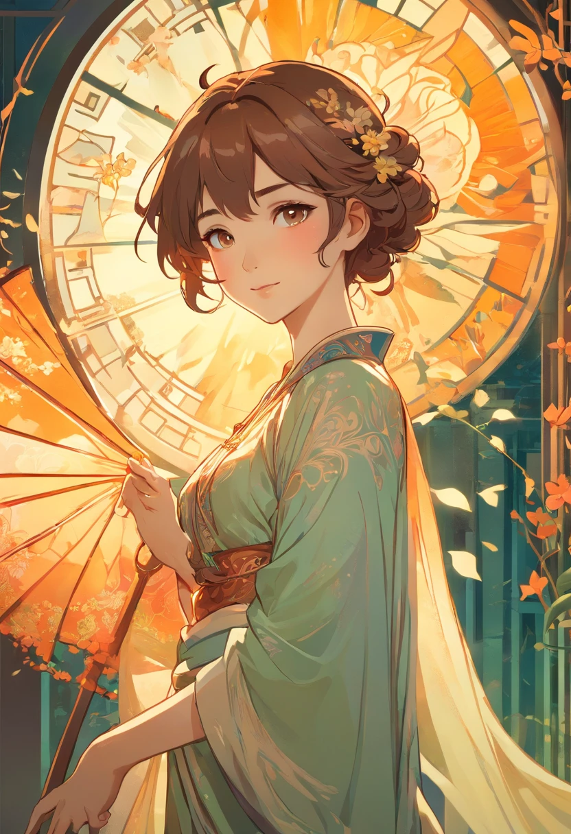 (evil smile:1.1,Contemporary art:1.1,by Alfons Mucha,backlighting:1.1,best quality,ultra-detailed,realistic)
A girl with an evil smile standing confidently in a dark room, illuminated by a soft backlight. Her smile is mischievous and captivating, with a hint of wickedness. The art style of the image is reminiscent of the works of Alfons Mucha, with intricate details and flowing lines. The girl's expression is the focal point, highlighting her mysterious and alluring nature. The use of backlighting creates a dramatic effect, casting long shadows and emphasizing the contours of her face. The image is of the highest quality, with ultra-detailed features and a photorealistic rendering. The colors used are vivid and rich, adding depth and intensity to the scene. The overall lighting is carefully designed, with a play of light and shadow that adds to the atmosphere of the image.