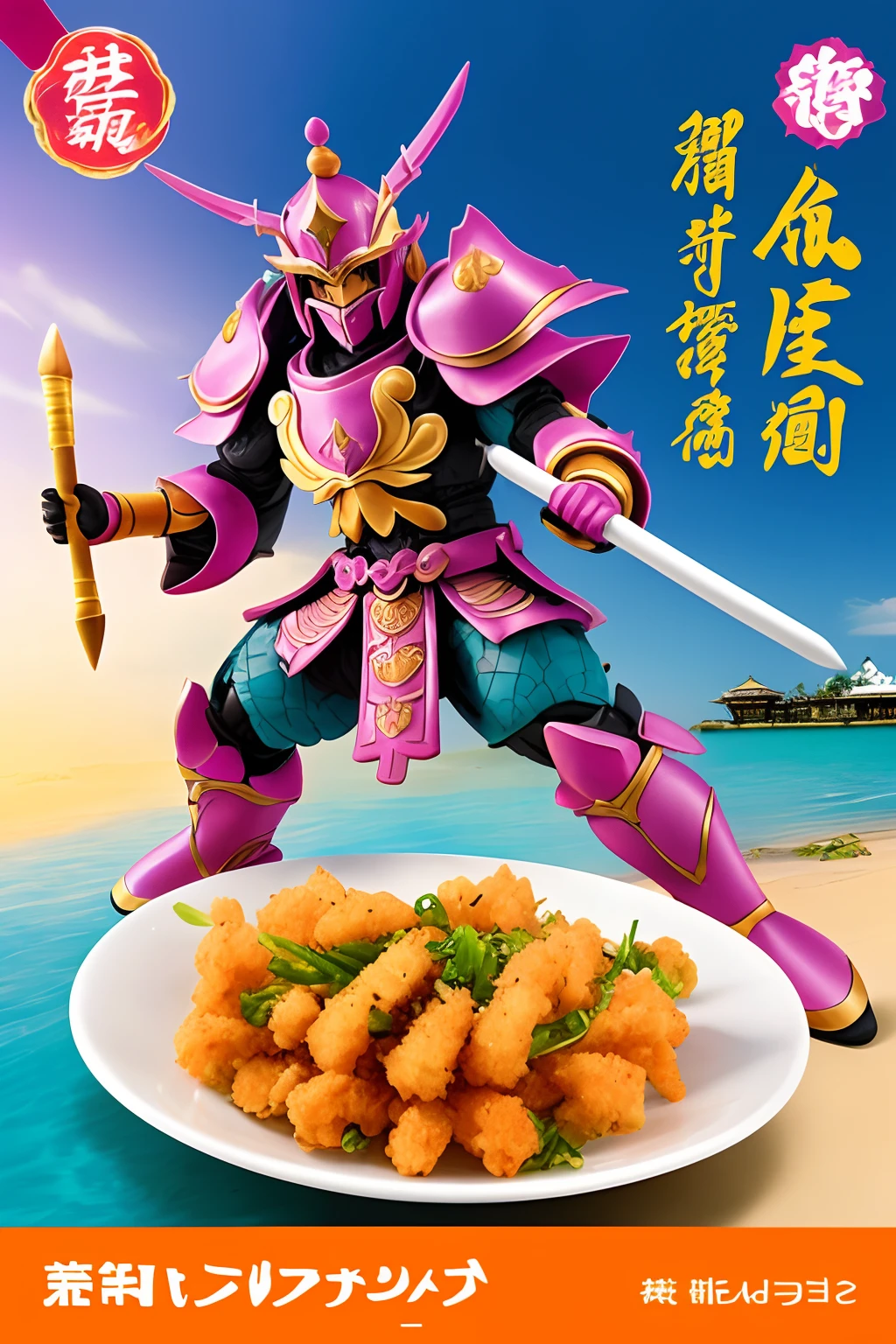 Tempura Crusade figura A Japanese style Sea Lao