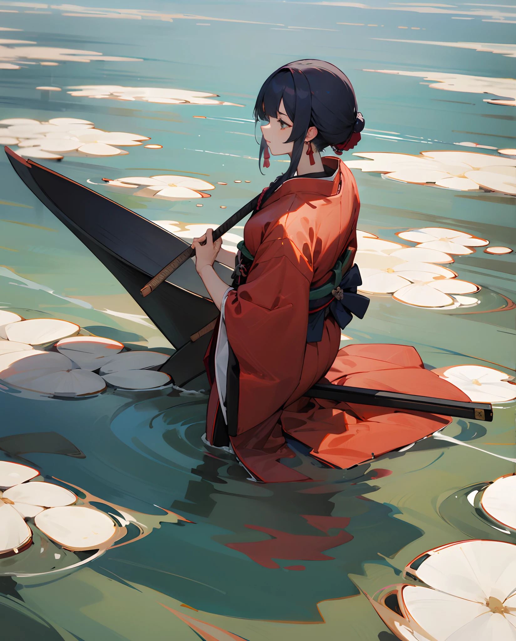 The surface of the water and the shogunate