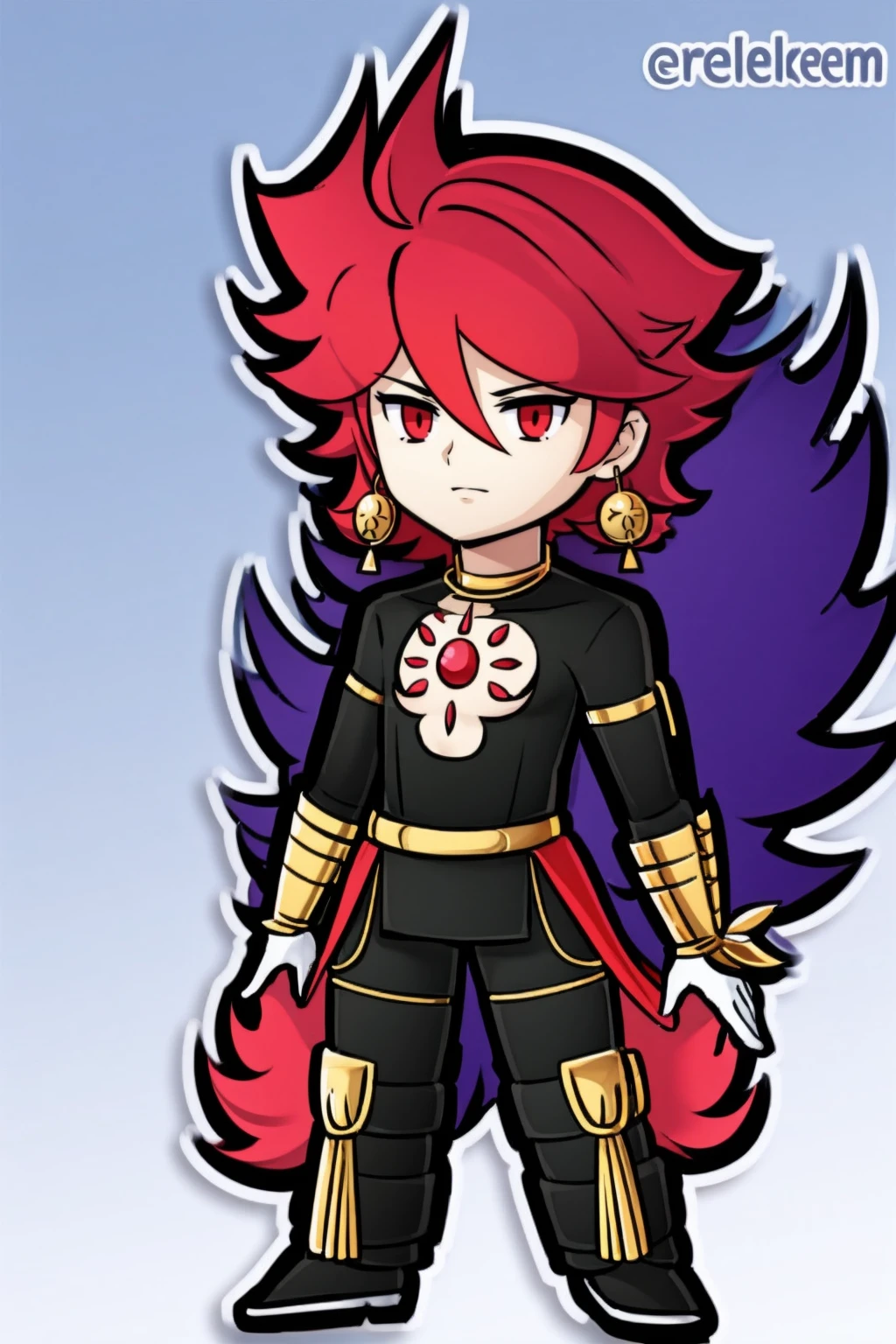 karna fgo-chibi,full body,standing
