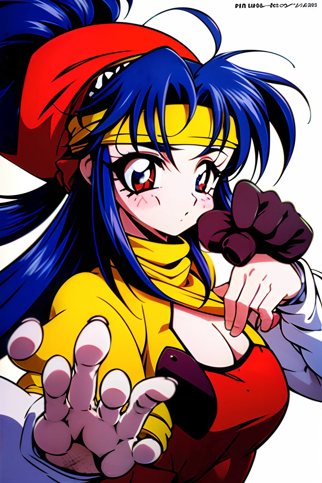 Close up portrait of a person sitting on the floor with a backpack, ikki tousen, the anime girl is crouching, Misato Katsuragi, Full Color Manga Cover, Seductive Anime Girl, Ecchi anime style, yuyushiki, reisen udongein inaba, beautiful anime girl squatting, rumiko, anime cover