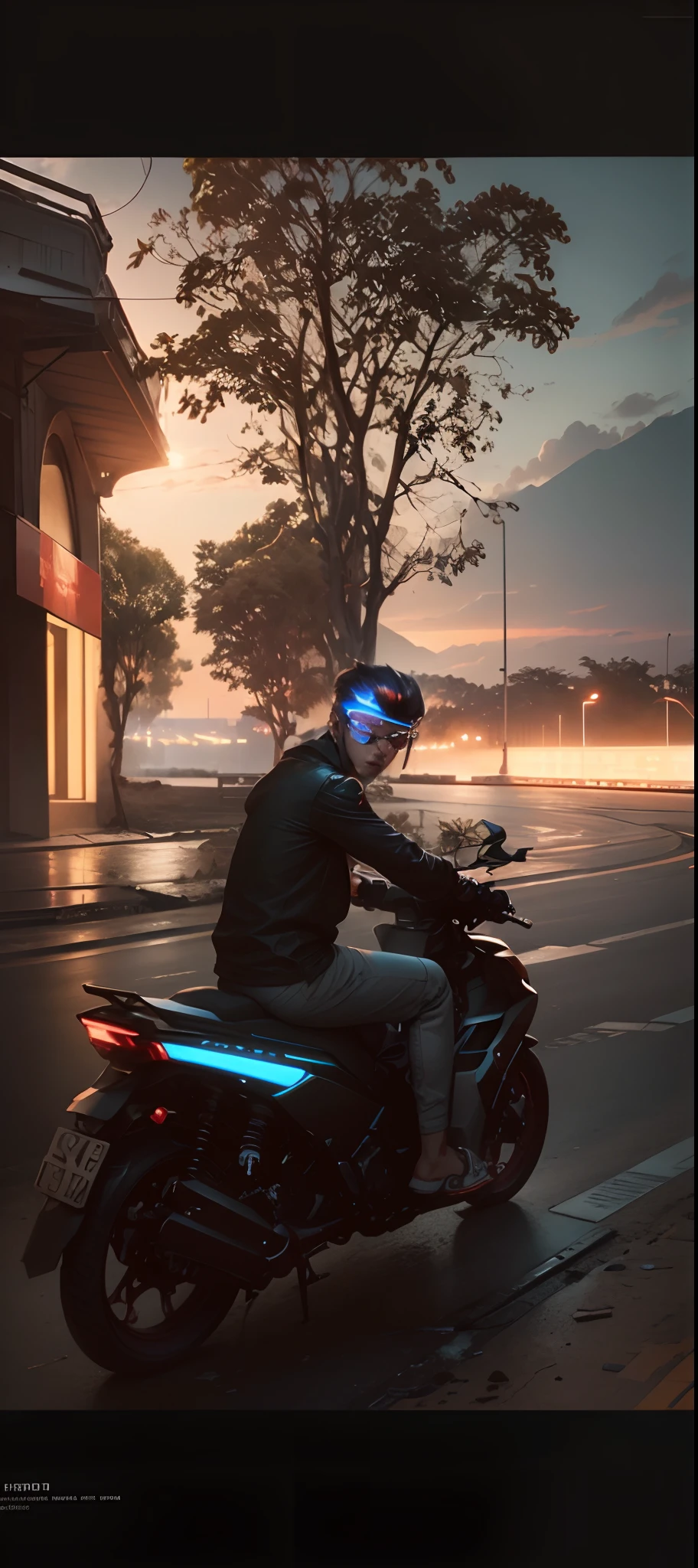(hiperrealisme:1.1),(detail:1.2)8k,cyberpunk handsome korea boy, realistic face, detail face, 8k, ultra realistic, check background,bokeh