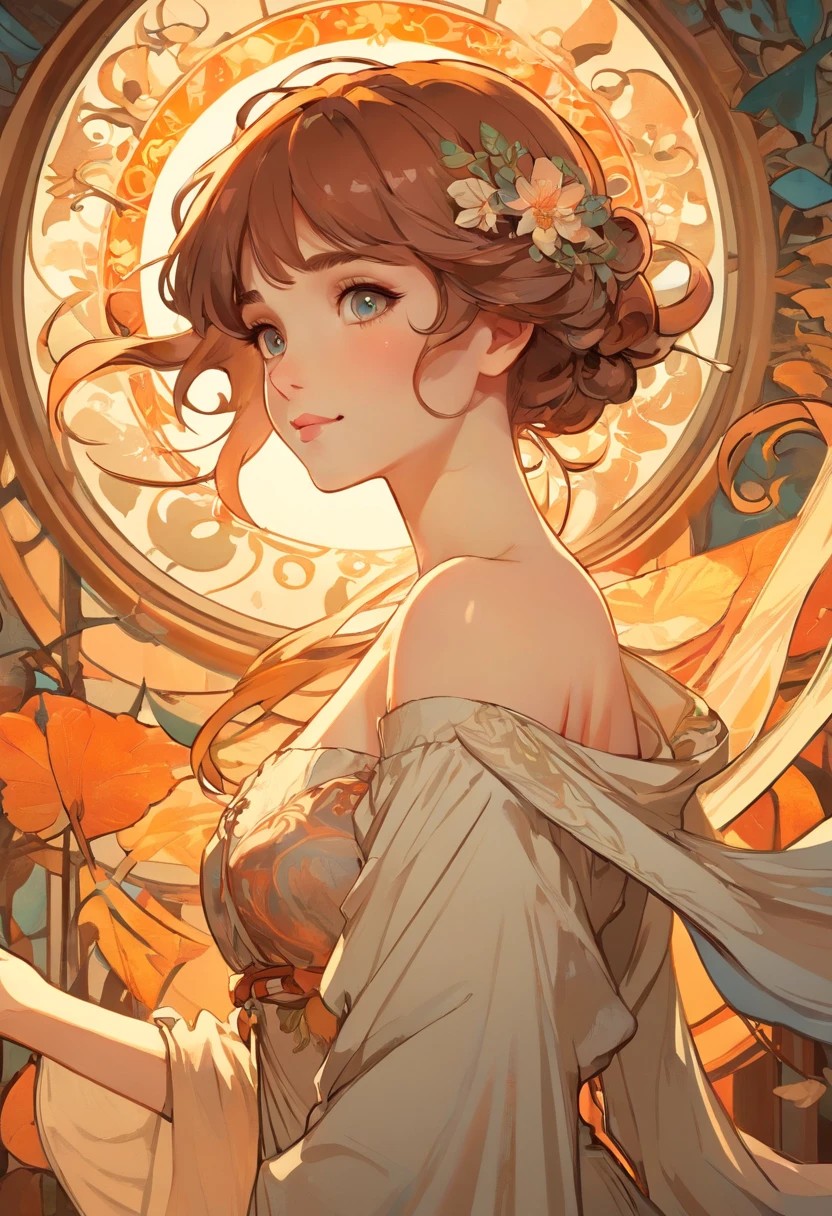 (evil smile:1.1,Contemporary art:1.1,by Alfons Mucha,backlighting:1.1,best quality,ultra-detailed,realistic)

A girl with an evil smile standing confidently in a dark room, illuminated by a soft backlight. Her smile is mischievous and captivating, with a hint of wickedness. The art style of the image is reminiscent of the works of Alfons Mucha, with intricate details and flowing lines. The girl's expression is the focal point, highlighting her mysterious and alluring nature. The use of backlighting creates a dramatic effect, casting long shadows and emphasizing the contours of her face. The image is of the highest quality, with ultra-detailed features and a photorealistic rendering. The colors used are vivid and rich, adding depth and intensity to the scene. The overall lighting is carefully designed, with a play of light and shadow that adds to the atmosphere of the image.