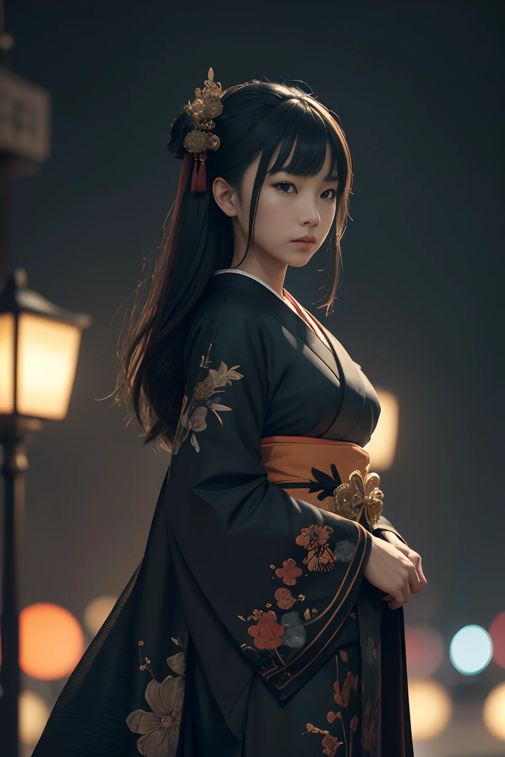 (dark shot:1.4), 80mm, (dark shot:1.4), 80mm, Magnificent Real, Geisha painting with European characteristics Downtown Japan, range murata, a big red sun in the background, A stunning, matted, paul gauguin, von gogh, Art by Greg Rutkowski and ArtGerm, Soft Cinematic Lights, adobe lightroom, photolab, HDR, intricately and hyper-detailed, (depth of fields:1.4), (dark shot:1.22), Neutral Color, (HDR:1.4), (Subdued Color:1.4), (Convoluted), (art  stations:1.2), ultra-detailliert, Dramatic, intricate detailes, (technicolor:0.9), (rutkowski:0.8), cinematic, the detail, softlight, sharp, exposure blend, medium shot, Bokeh, (HDR:1.4), highcontrast, (cinematic, teal and orange:0.85), (Subdued Color, dim colors, Calm tones:1.3), low-saturation, (ultra-detailliert:1.2), (Noir:0.4), Soft light, sharp, exposure blend、medium shot、bokeh dof、(HDR:1.4)、highcontrast、(cinematic、Teal、an orange:0.85)、(Subdued Color、dim colors、Calm tones:1.3)、low-saturation、(Hyper-detailing:1.2)、(Noir:0.4)、(intricate detailes:1.12)、HDR、(intricate detailes、Hyper-detailing:1.15)