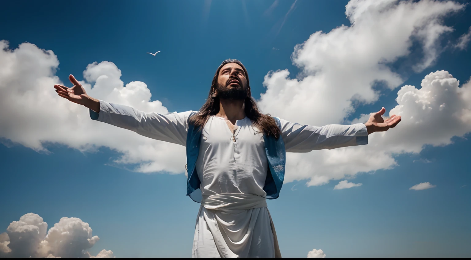 "Depois de ter dito isso, Ele foi elevado enquanto eles olhavam, e uma nuvem o encobriu dos olhos deles. E, Standing with my eyes fixed on the sky, enquanto ele subia, eis que junto deles apareceram dois homens vestidos de branco, que disseram: 'Galilean men, Why are you looking up at the sky? Esse Jesus, who has been a subject to heaven among you, so it will come from the way you saw him ascend into heaven.'
Assim, in the presence of His disciples, Jesus Ascended to Heaven, Returning to the Divine Glory from whence He had come, deixando-lhes a promessa de Sua futura volta. The ascension of Jesus is an event of great significance in the Christian faith, marking the close of His earthly mission and the beginning of the Holy Spirit's work on earth."