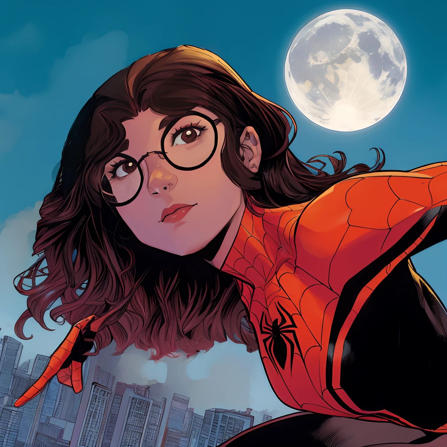 fazer estilo SPIDER VERSO, ARANHA VERSO, COMIC QUADRINHOS