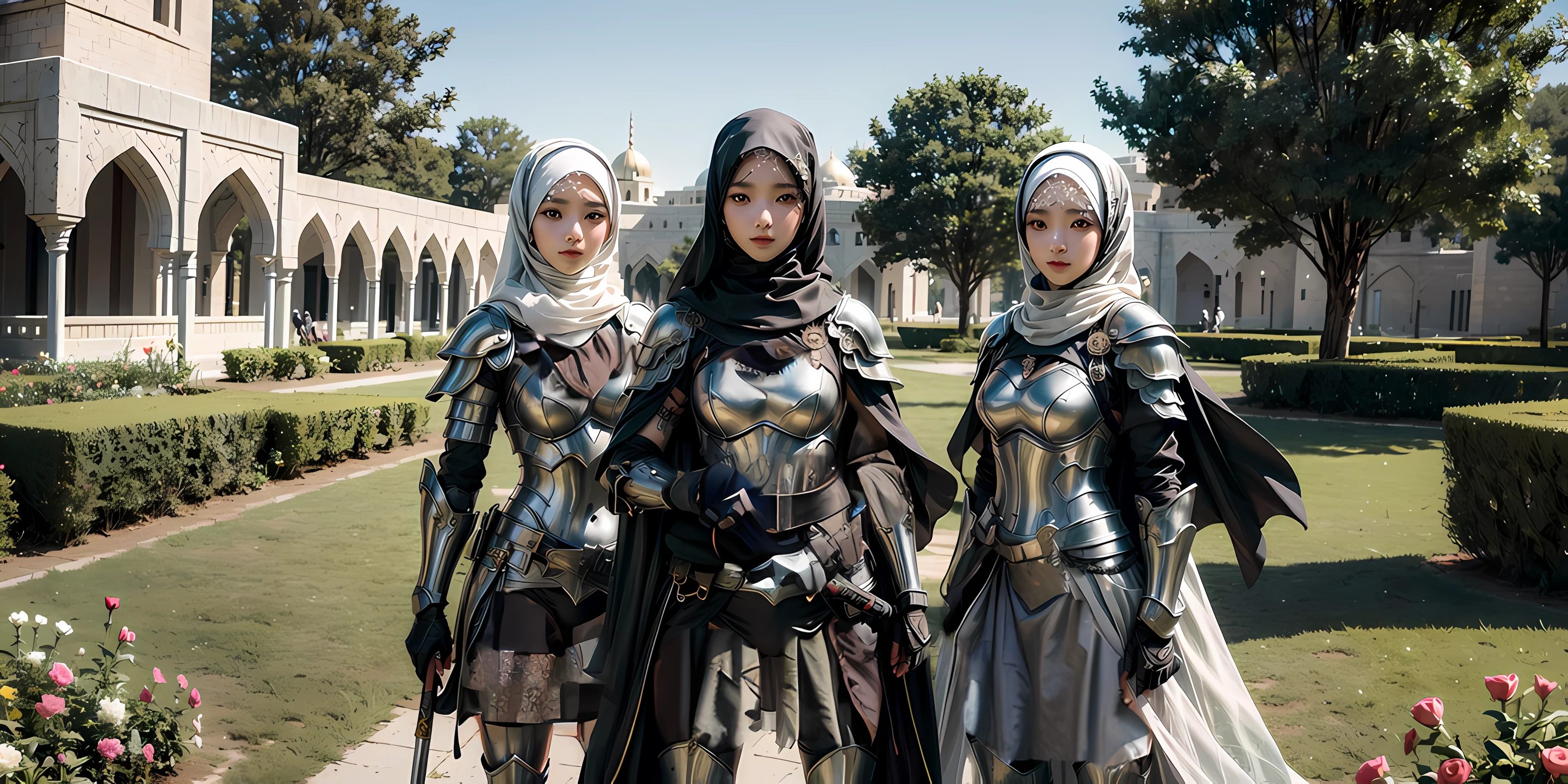 whole body covered by battle armor
