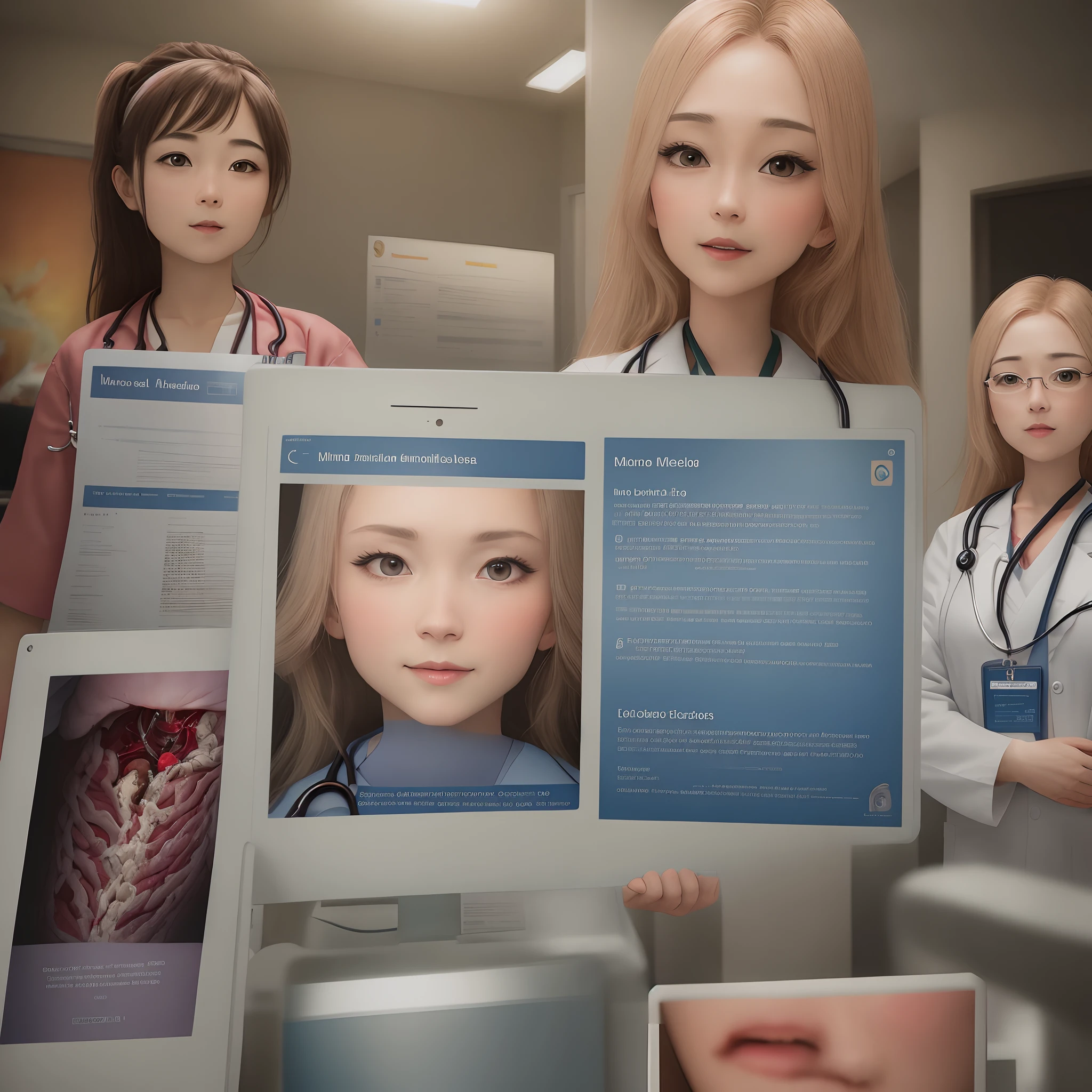 Featured images from medical media