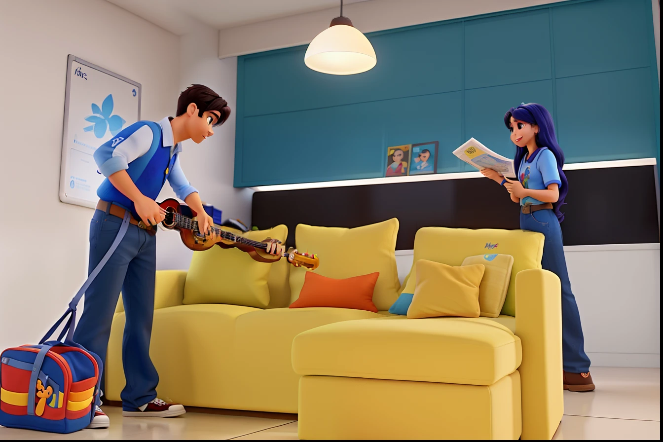 Estilo Disney Pixar, melhor qualidade, alta qualidade.