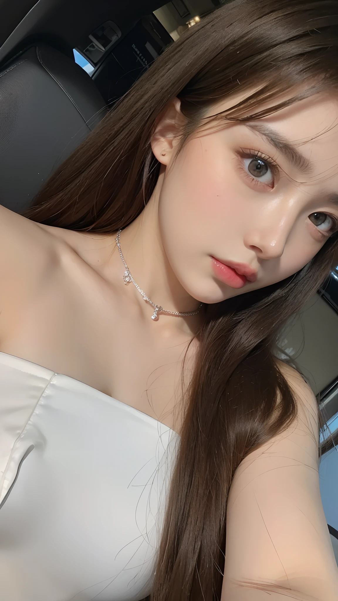 ((Best quality, 8k, Masterpiece :1.3)), Sharp focus :1.2, A pretty girl 22 years old with perfect figure :1.4, Slender abs :1.3, Raw photography、超A high resolution, full body, fair white skin、shiny white skin、(wavy blonde hair)、dark brown hair、super fine eyes, super fine hands, super fine fingers、Beautiful eyes with random colors、very thin lips, finely detail、elongated eyes、pale pink blush、long eyeslashes、Beautiful double eyelid、Lighting that emphasizes beautiful skin、Lustrous skin 2, ((Layered long hair, Big breasts :1.2)), show , (detailed pantyhose ), (detailed bikini transparent),  ((detailed breats)), ((detailed face )), ((detailed face)), beach: 1.3, Hawaii, Highly detailed face and skin texture, Detailed eyes, Double eyelid, make full body, long legs,