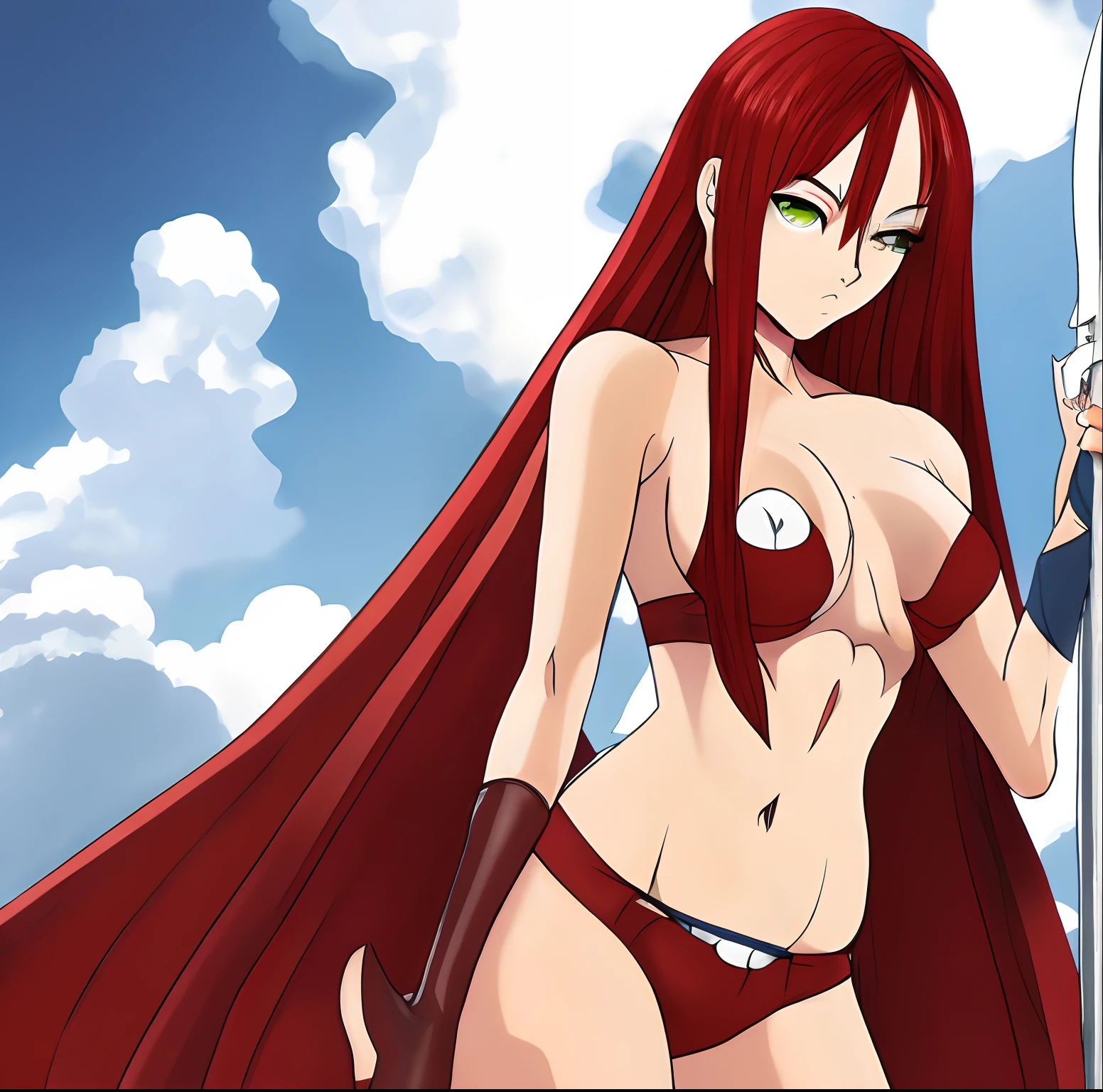 Erza scarlett nue