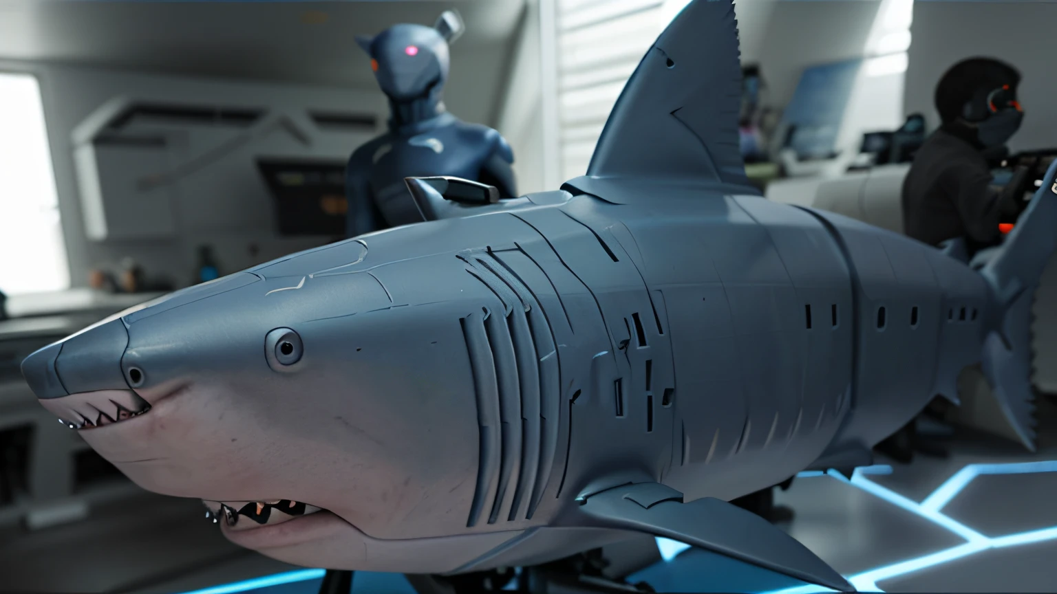 robot shark