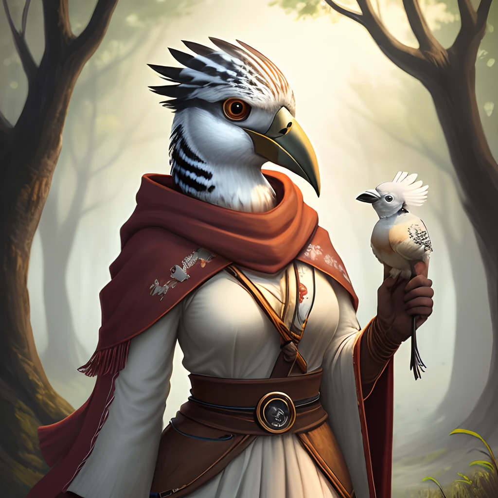 Aarakocra female Druid