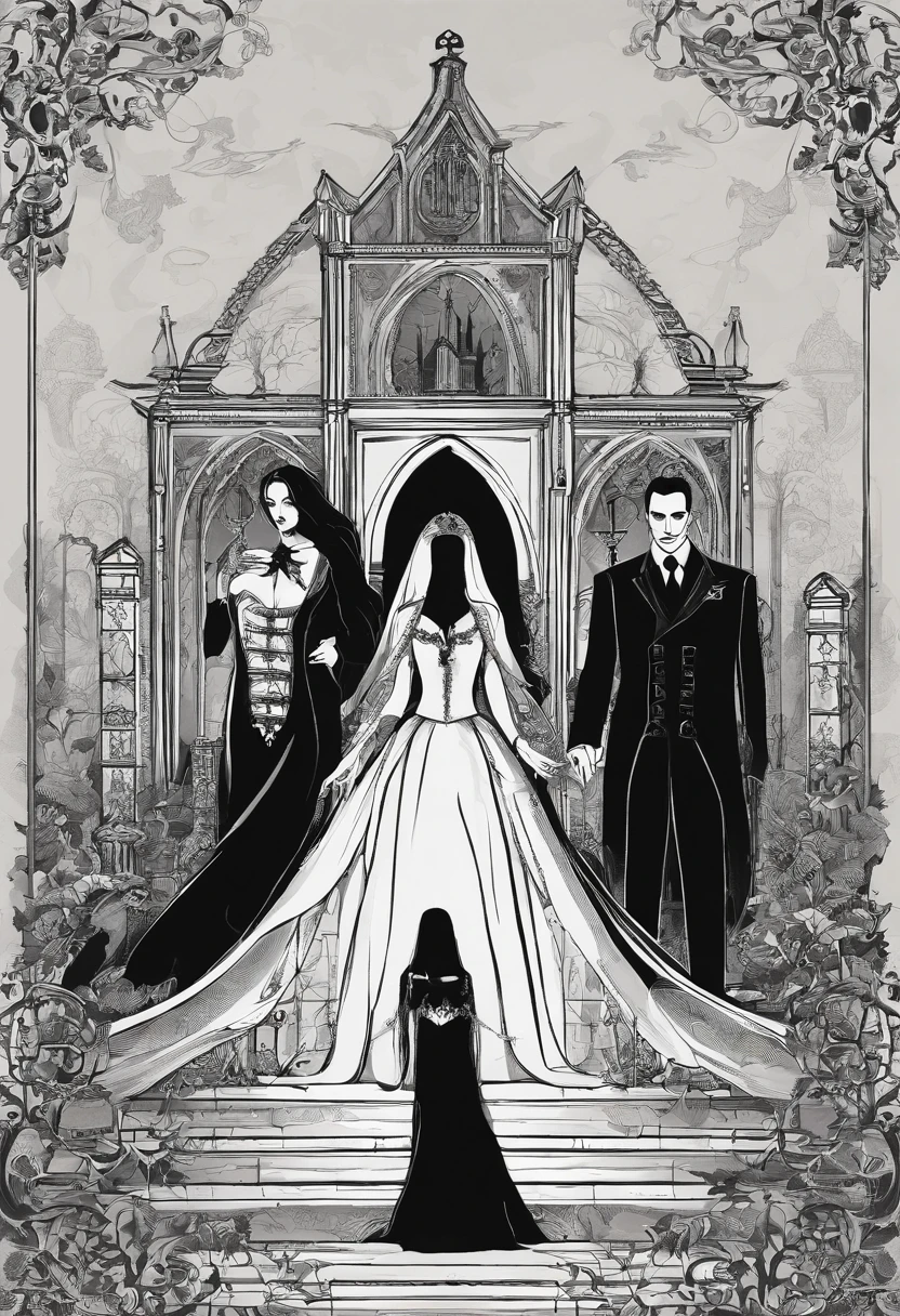 Gomez and morticia addams