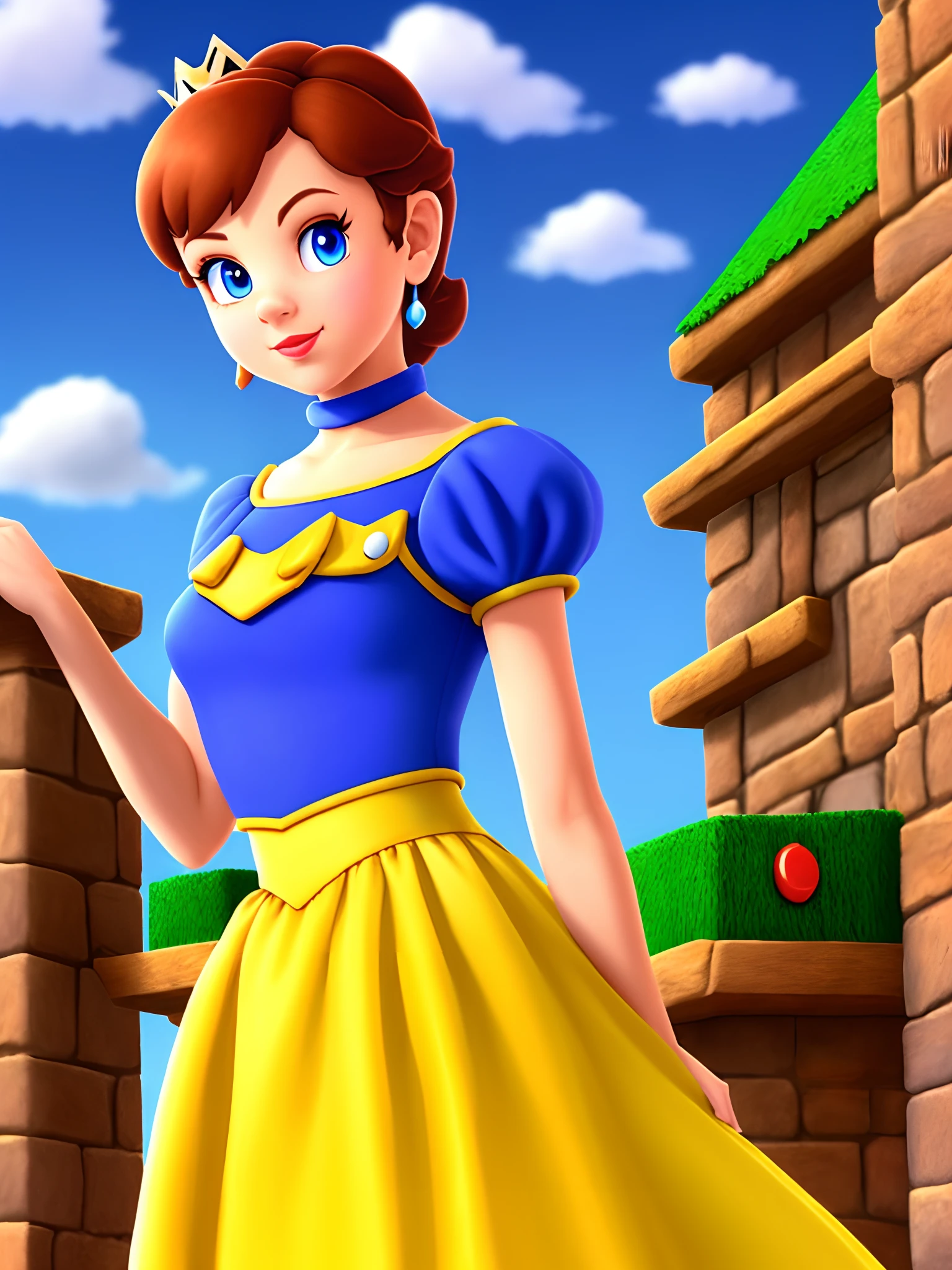 Princess daisy in a Super Mario Movie Design
