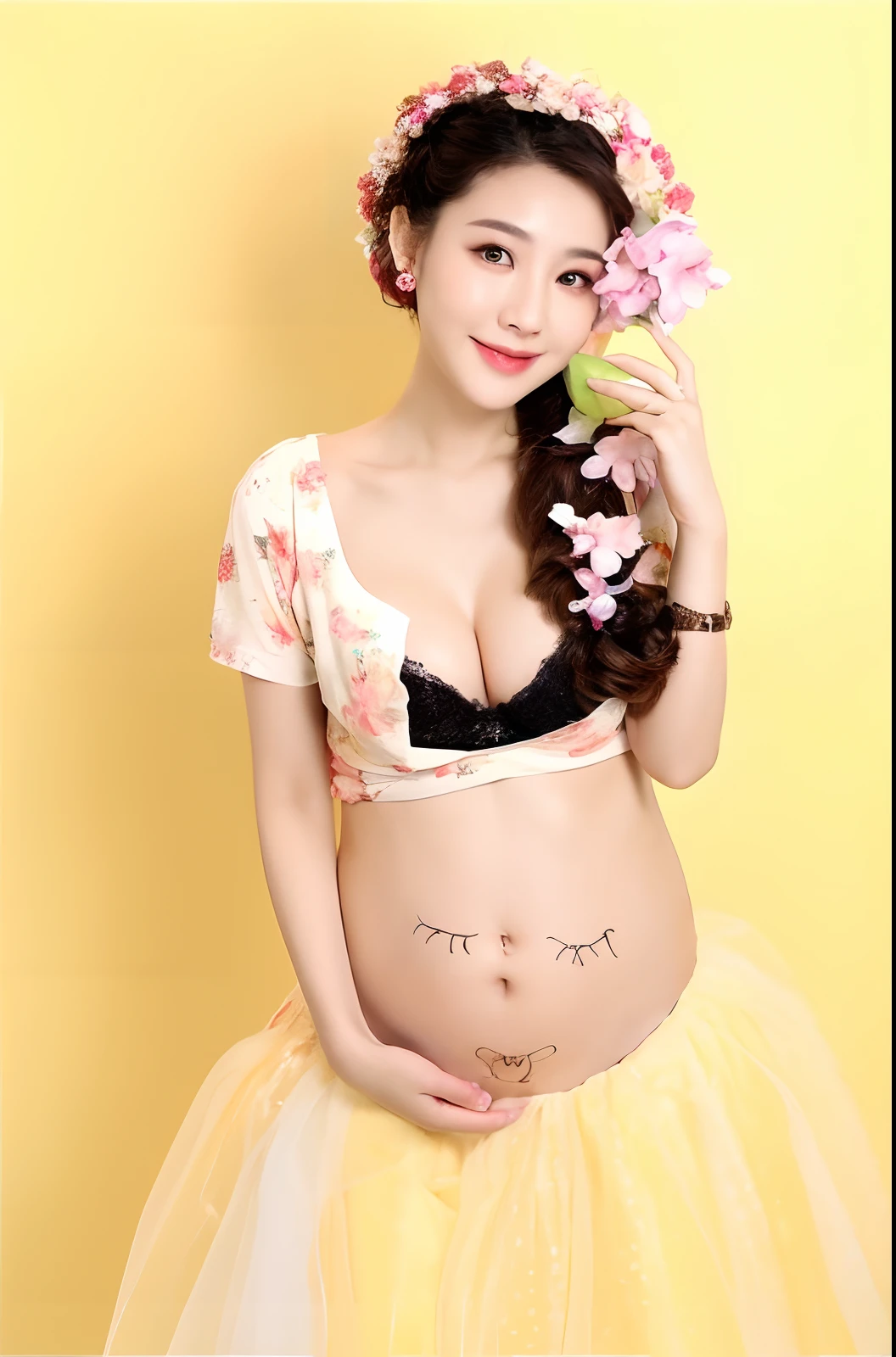 ((Best Quality, 8K, Masterpiece: 1.3)), 1girl, Slim Abs Beauty: 1.3, (Casual hairstyle, Big Breasts: 1.2), Dress: 1.1, Super fine face, Detailed eyes, Double eyelids, smile, Home, Focus