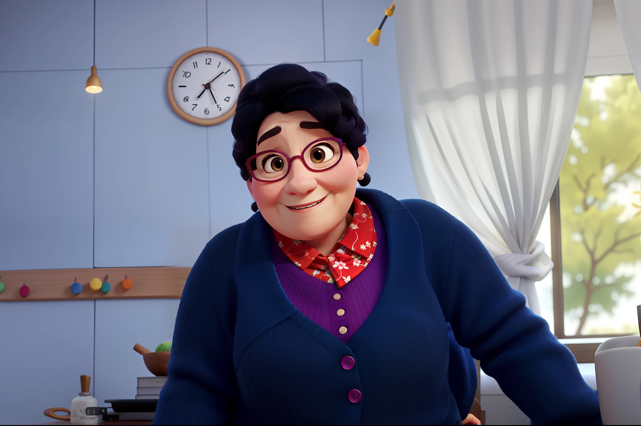 A Beautiful Pixar Style Granny