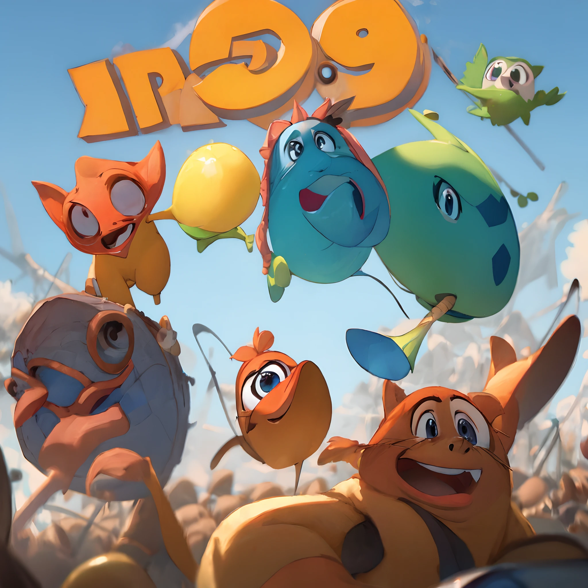 (Movie poster), 3d Disney Pixar style, (Text "sex"), featuring a naked woman, smiling in the beach, spreading her legs, A flattering look