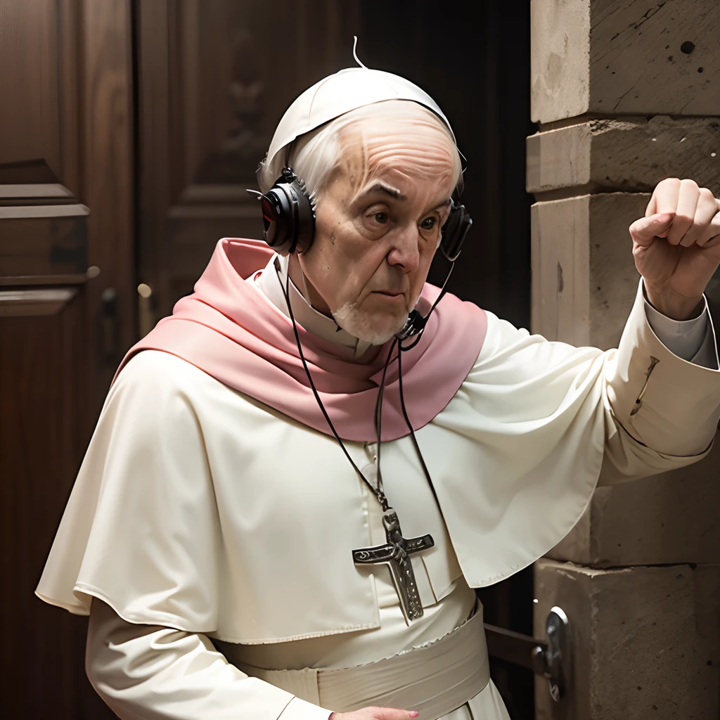 The Pope fighting against a woman --auto --s2