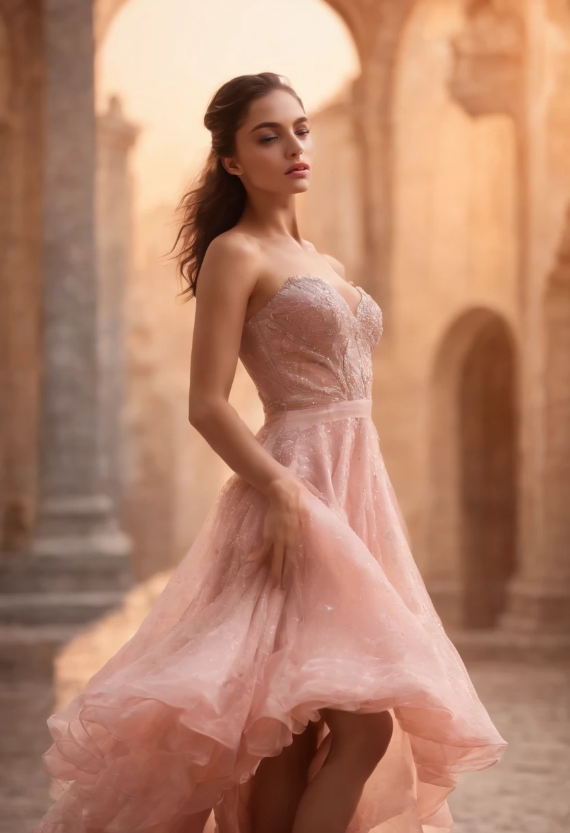 red colours sexy and fashionable skirt dress. fine black teen girl.transparent clothes, sensual sweet dress,"The ballet" Hyperrealistic moonlight nightscape of hyperrealistic intricately detailed trinidadian Ballerina dancing, MUSICAL vibrations, illuminated in the moonlight by the ocean, magical iridescence, photorealistic, intricately detailed Scenic, Cinematic, trey Ratcliff, marc adamus, dramatic setting, sensational composition, complex hyper-detailed epic masterpiece, bloom, subsurface scattering, volumetric lighting" + "16k resolution, extreme detail, by Pino Daeni, detailed matte painting, deep color, fantastical, intricate detail, Professional photography, bokeh, natural lighting, canon lens, shot on dslr 64 megapixels sharp focus", NSFW,