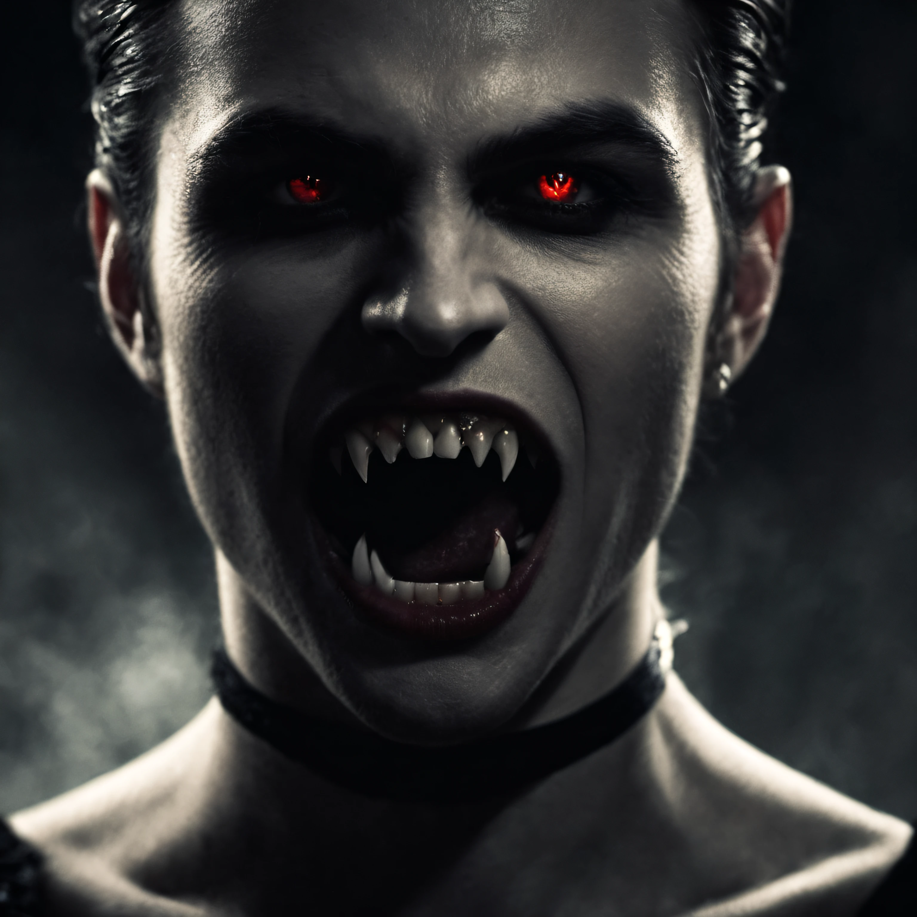 Dark Fantasy Art of Diffused Light fill light
vampire fangs teeth
, dark, moody, dark fantasy style