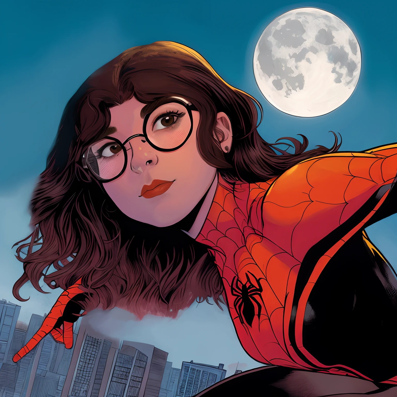 aranha - homem ea aranha sinistra - mulher, ( ( Mulher-Aranha ) ), Mulher Aranha, Mulher-Aranha!!!!!, Mulher-Aranha!!, Pedro Parker, spider - estilo de arte verso, maravilha, rebecca sugar, hero, sem texto, por Chip Zdarsky, Jen Bartel, Kate Bispo, Martin then, full-colour illustration, Maria Jane, aranhaverso